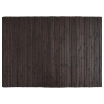 Teppich Teppich Rechteckig Dunkelbraun 70x100 cm Bambus, vidaXL, Rechteckig