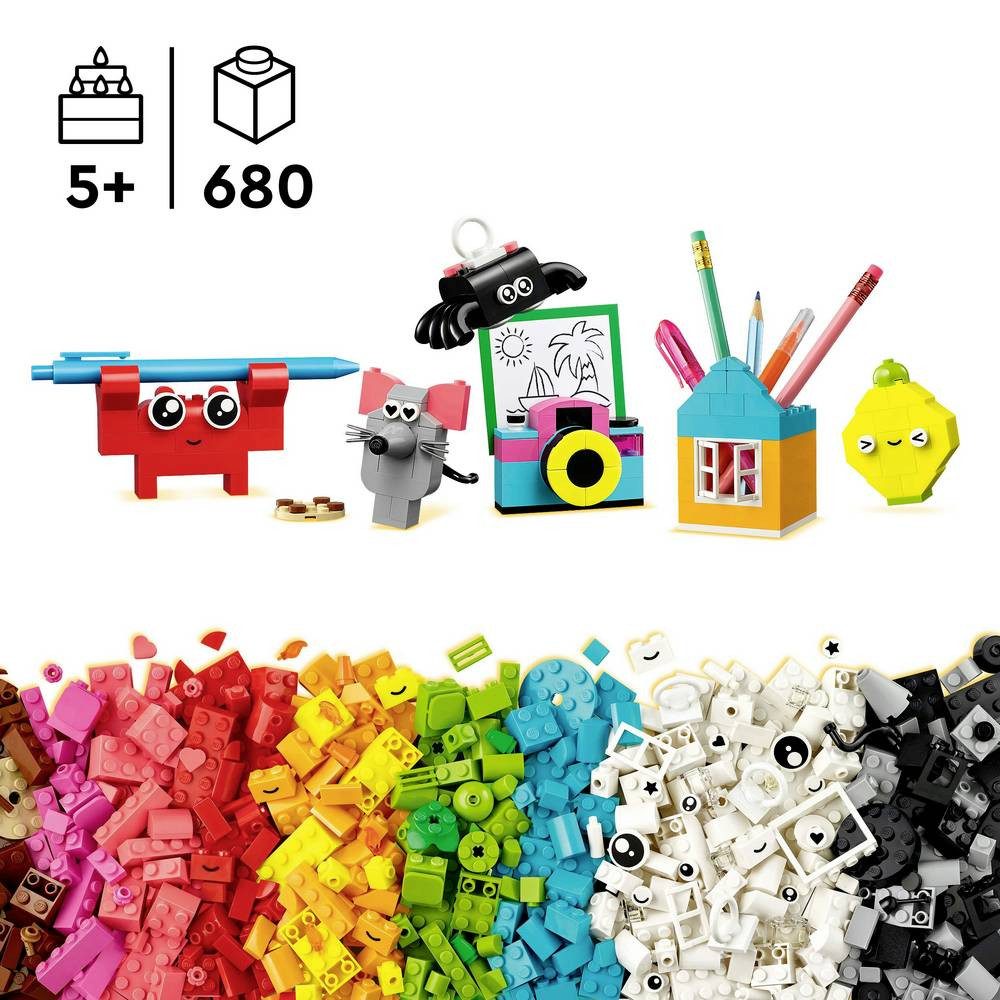 LEGO® CLASSIC Kreative Spaßbox 11042 Konstruktionsspielsteine