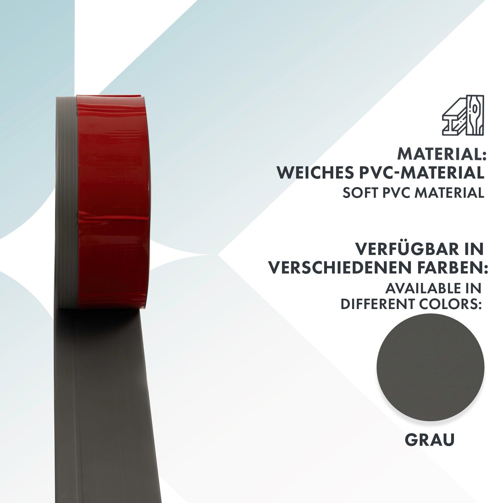 Sockelleiste Größen, & Grau Erhältlich Oslo, cm, Farben 1500 Floordirekt Verschiedene vielen L: Designs in