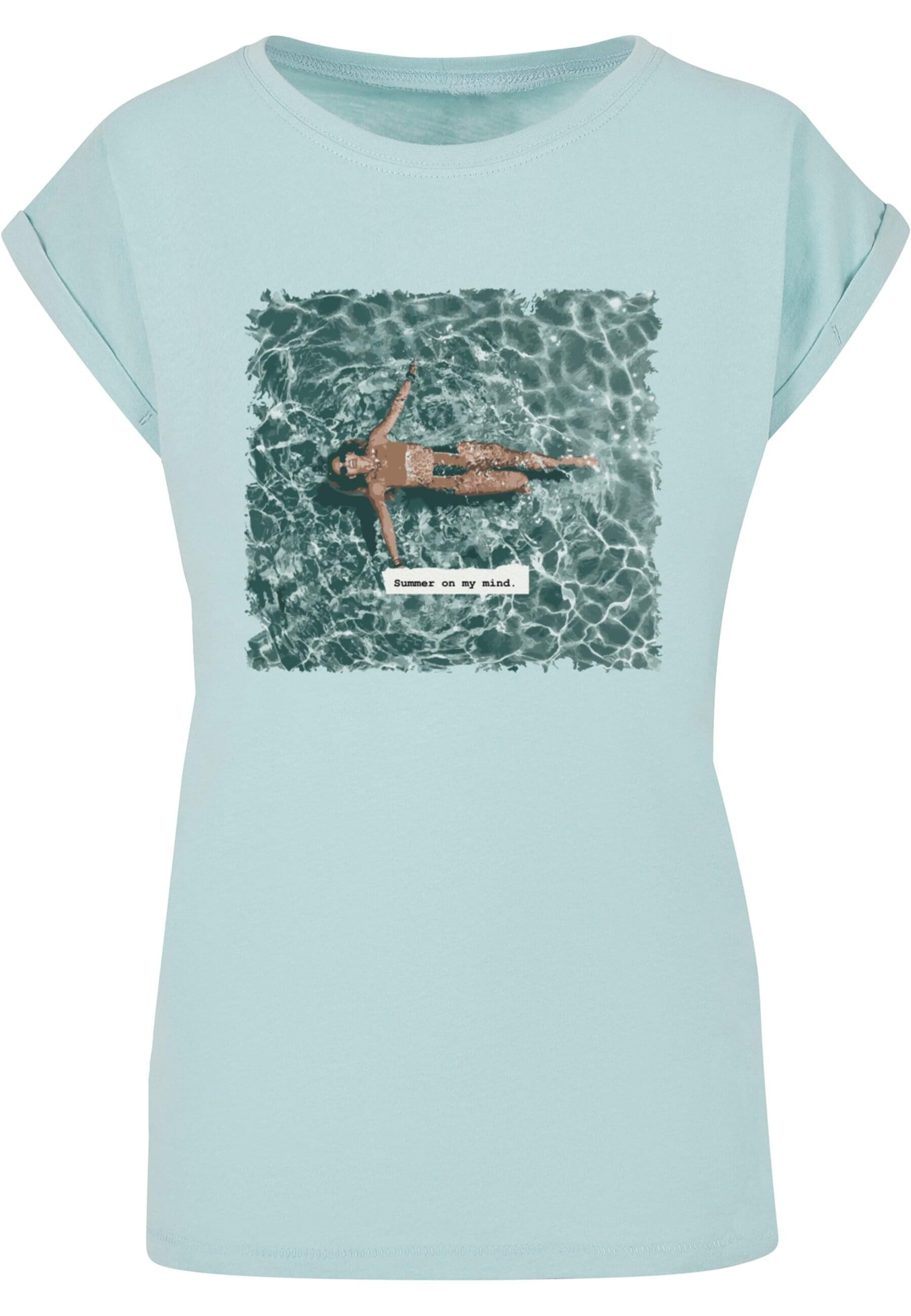 Merchcode T-Shirt Merchcode Damen Ladies Summer - On My Mind T-Shirt (1-tlg)
