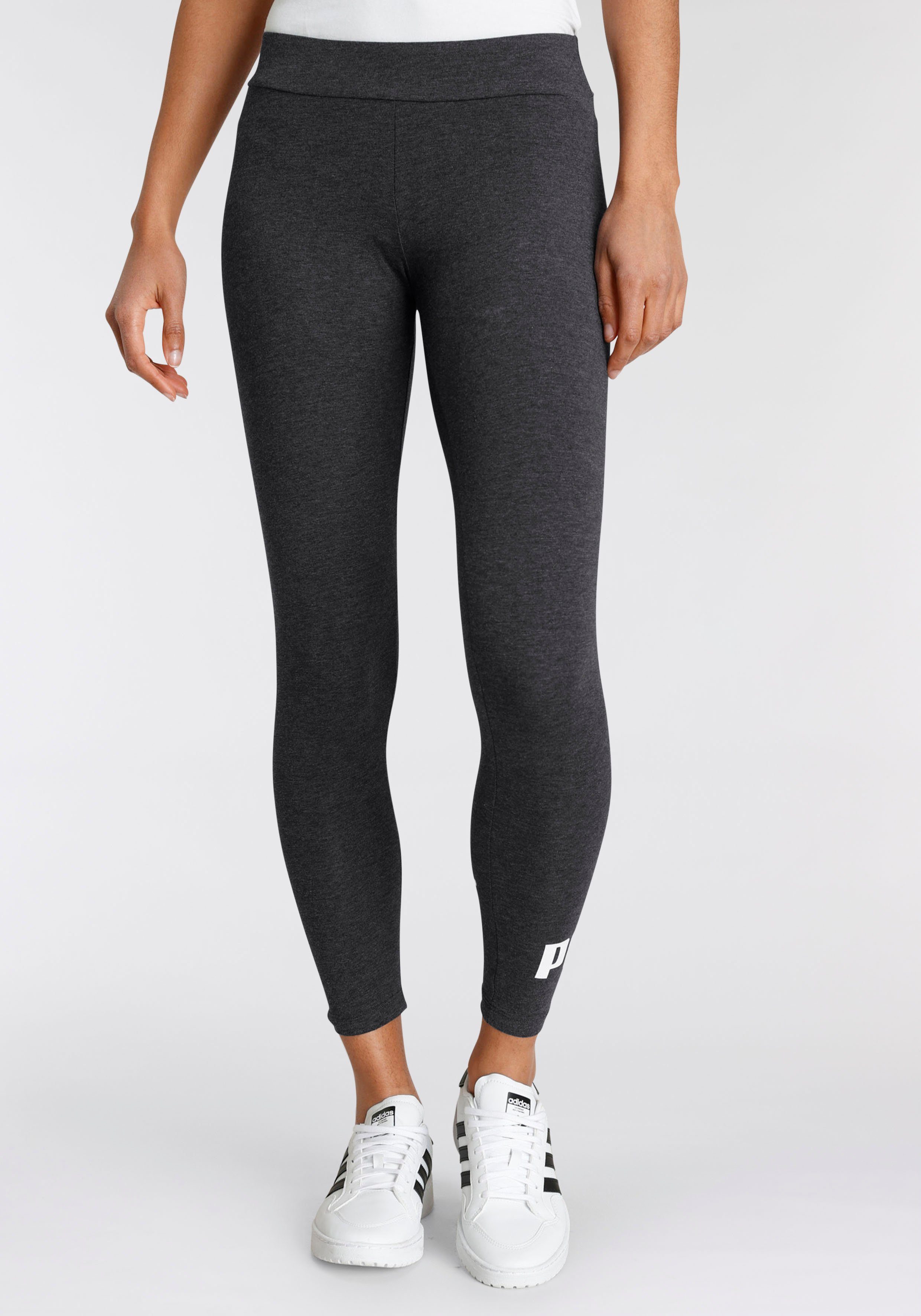 PUMA Leggings ESS LOGO Dark Gray LEGGINGS Heather