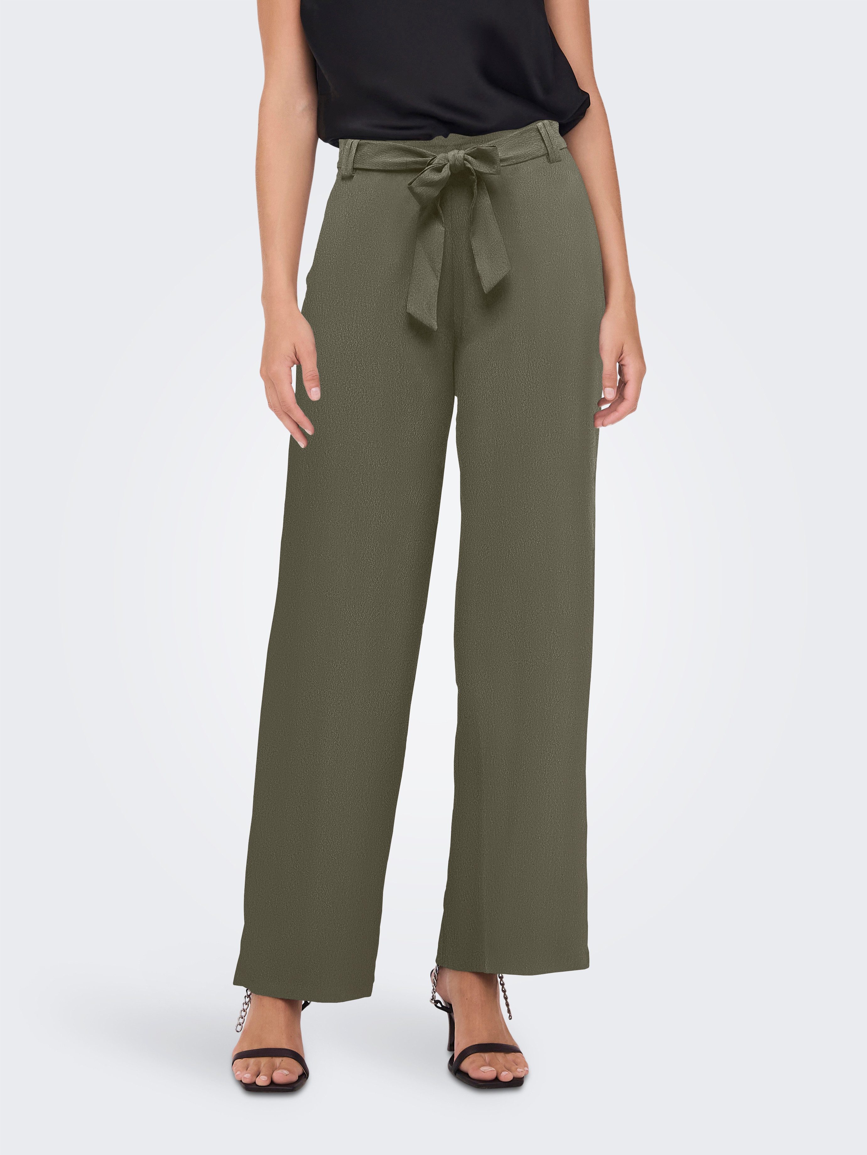 ONLY Palazzohose ONLNOVA LIFE PALAZZO PANT AOP PTM Viskose, regular fit