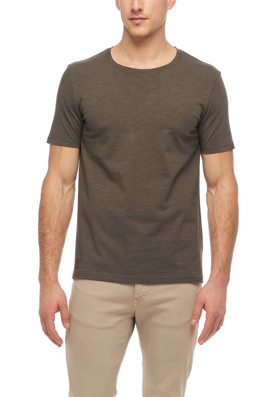 ORGANIC Herren T-Shirt PETEN Ragwear T-Shirt Ragwear Olive 2122-15025 Khaki 5031