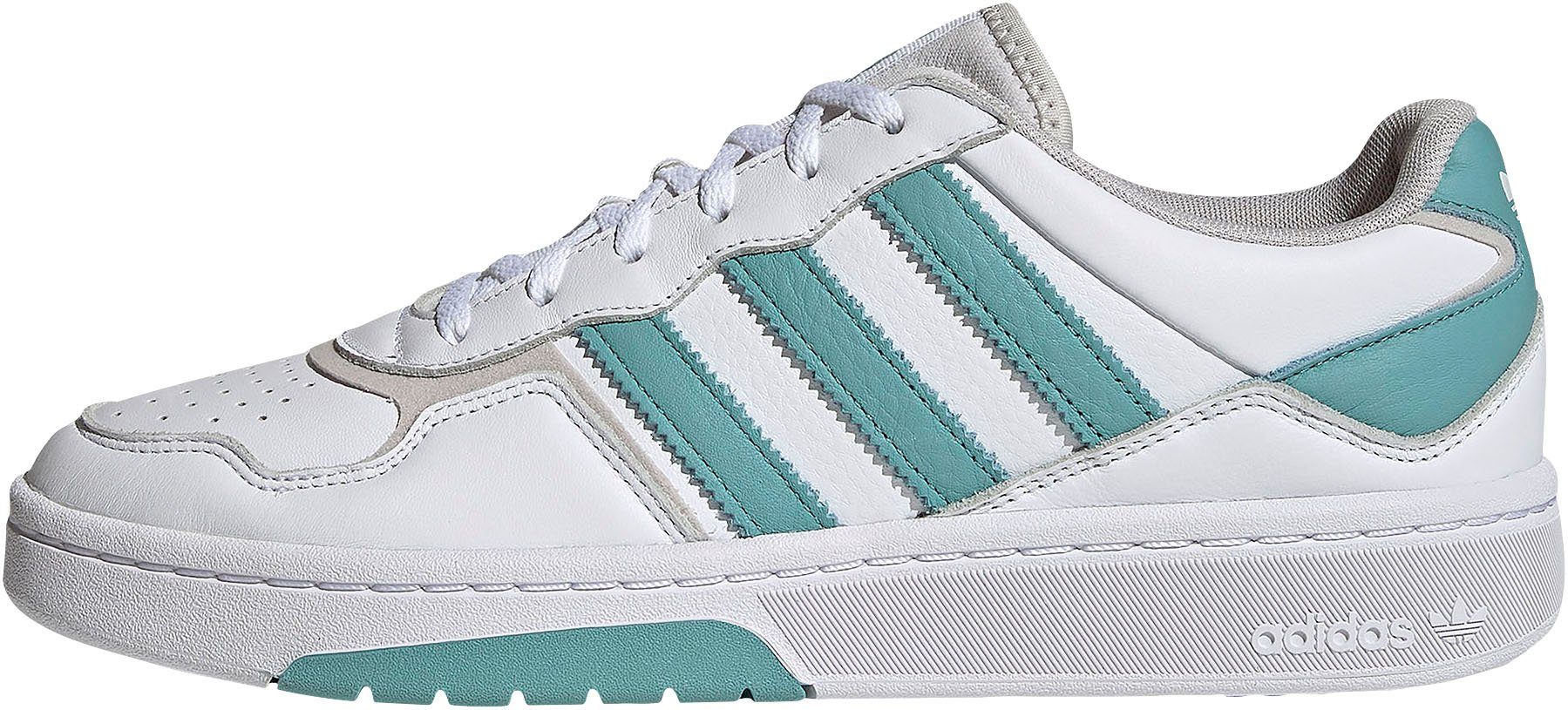 Sneaker COURTIC weiß-mint Originals adidas