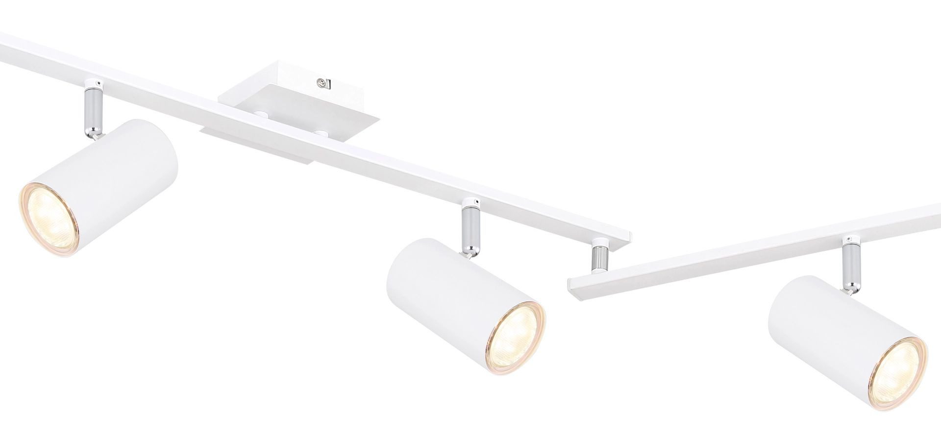 GLOBO LIGHTING Deckenstrahler ROBBY, ohne Leuchtmittel, Deckenspot, GU10 Fassung, Wohnzimmer, Flur