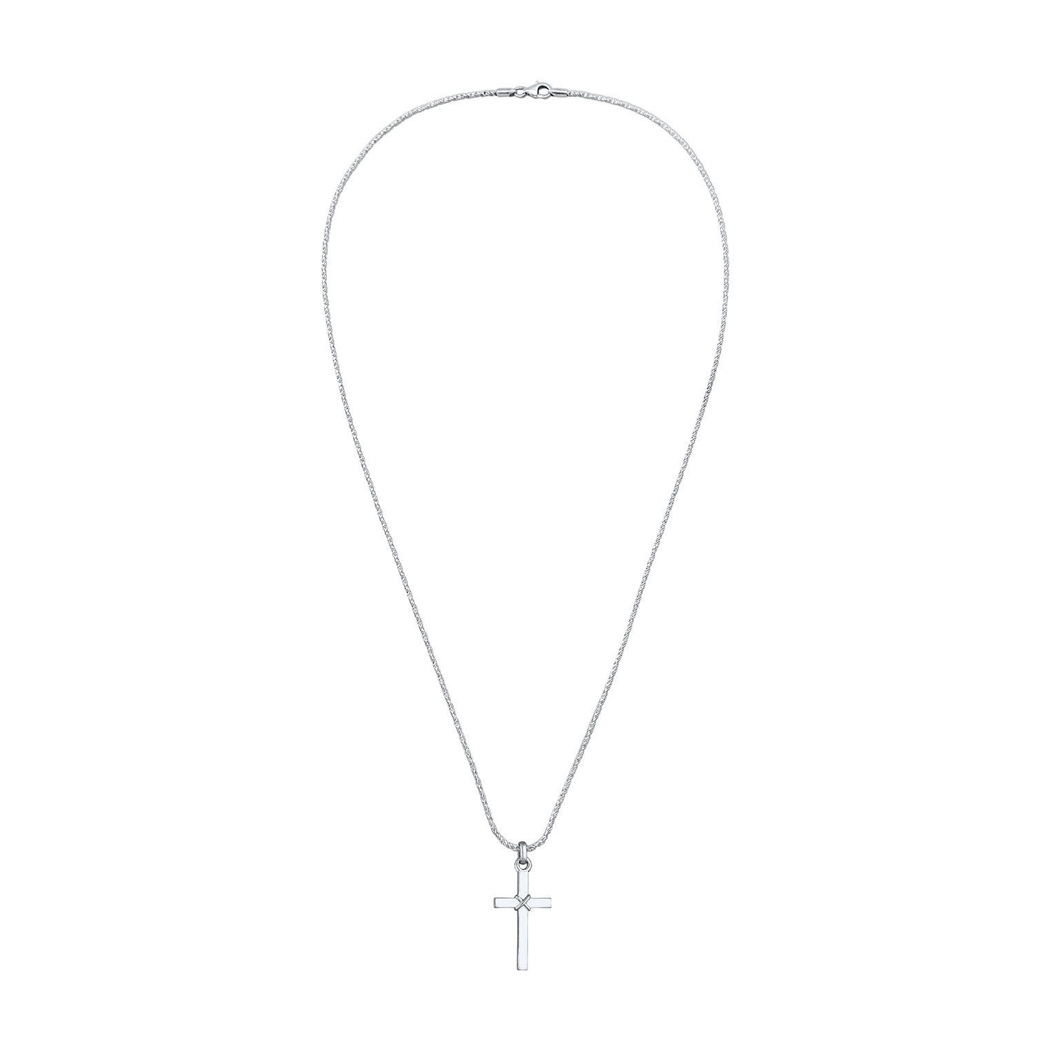 Kuzzoi Charm-Kette Halskette für Herren (keine Angabe, 1-tlg., Charm-Kette)