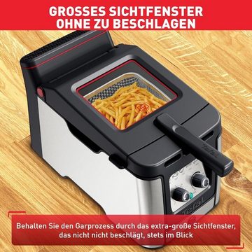 Tefal Fritteuse FR600 Fritteuse mit Öl 3L, Friteuse mit Fett und Filter, Tefal gross, 2000,00 W, Fritöse mit Öl, Fritteusen, Friteuse mit Öl, Friteuse mit Fett