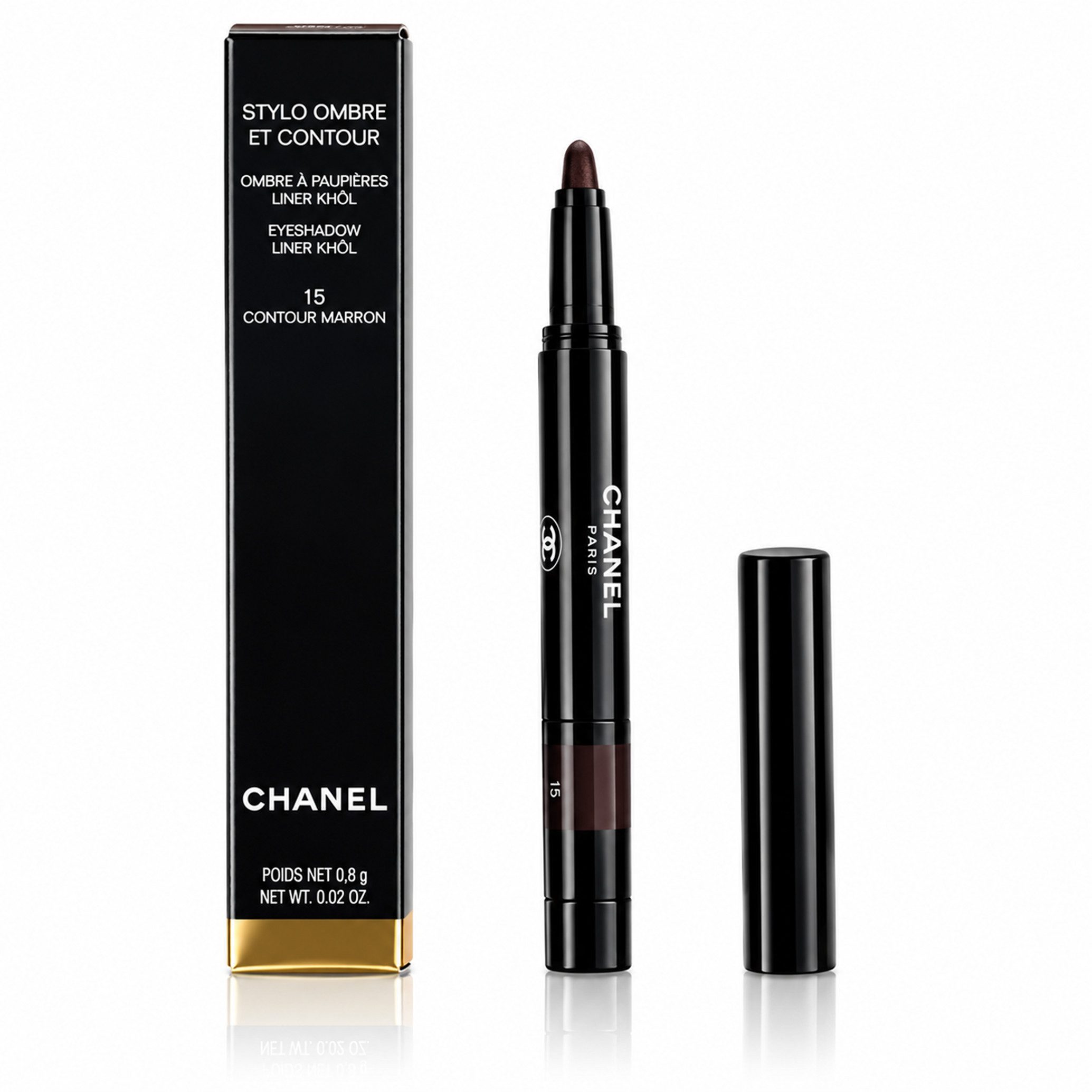 CHANEL Eyeliner Chanel Stylo Ombre et Contour 15 Contour Marron Eyeshadow 0,8g