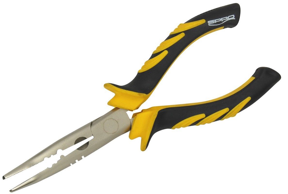 Angelhakenauslöser Spro Bent Nose Pliers 18cm - Angelzange