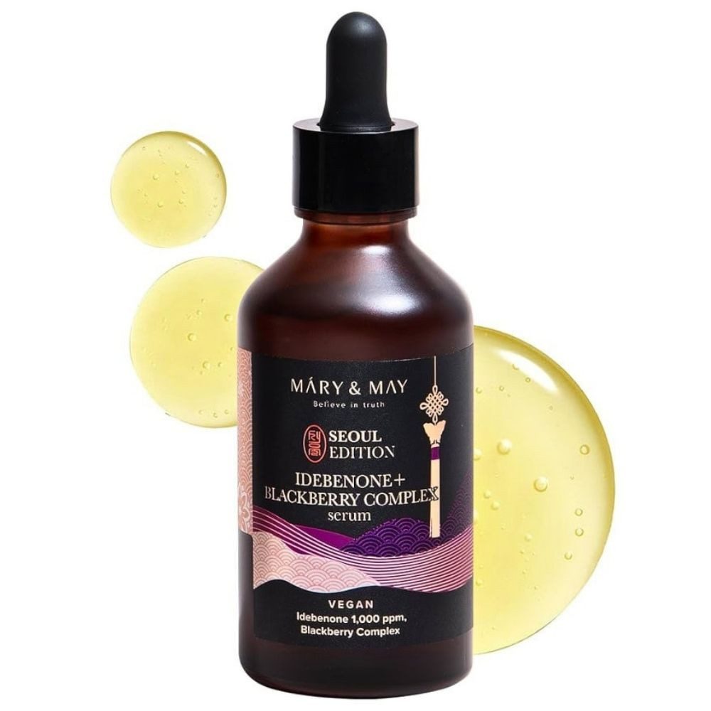 MARY & MAY Gesichtsserum Seoul Edition Idebenone + Blackberry Complex Serum