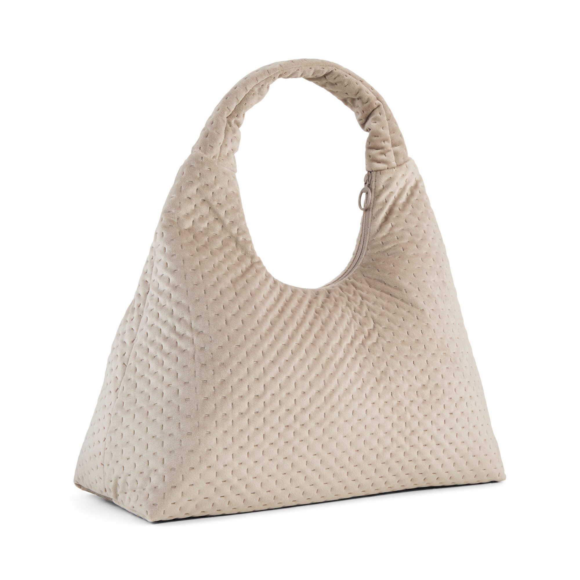 PUMA Umhängetasche UP VELVET LARGE PRISM BAG, großes Volumen, unifarbenes Design, sportlicher Stil, Umhängetasche