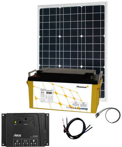 Phaesun Solarmodul Energy Generation Kit Solar Rise, 50 W, (Set), 50 W