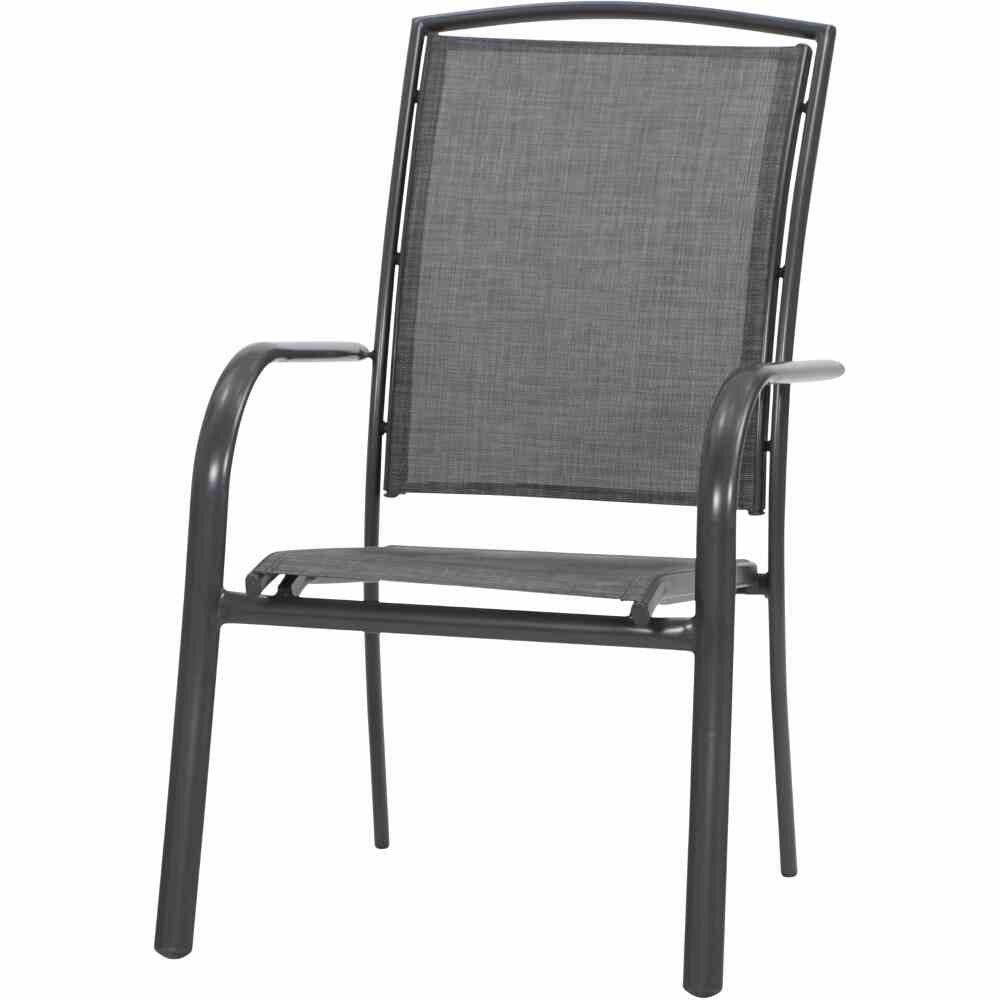 GAUTZSCH Gartenstuhl in anthrazit - 75x99x62,5 (BxHxT)