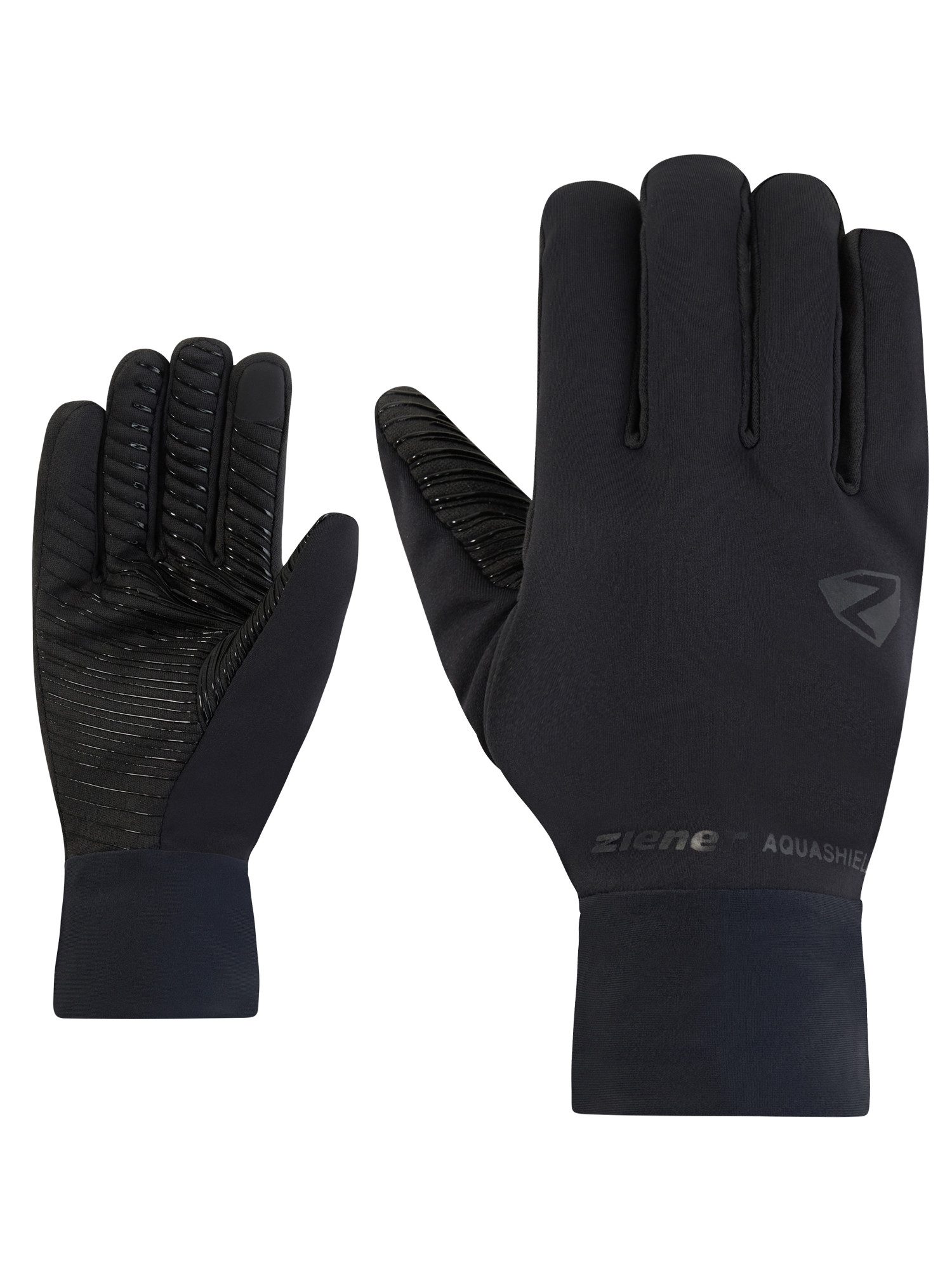 Ziener Multisporthandschuhe IVIDUROS-Z AQUASHIELD® TOUCH wasserdicht, winddicht, atmungsaktiv, warm, TOUCH-Funktion