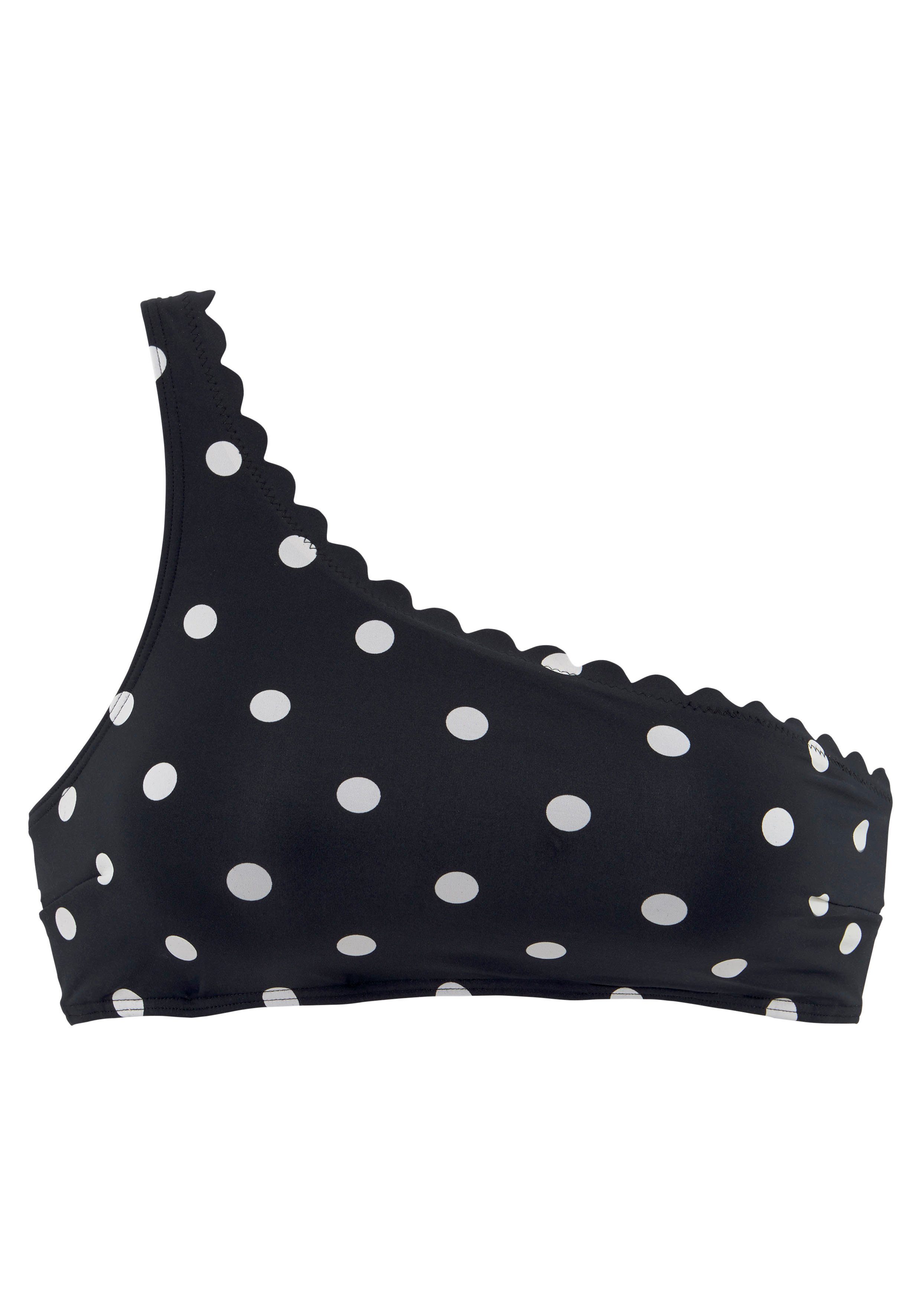 LASCANA Bustier-Bikini-Top Jada, in One-Shoulder-Form günstig online kaufen