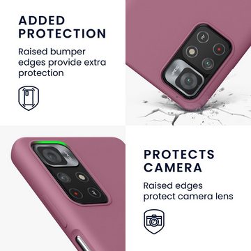 kwmobile Handyhülle Hülle für Xiaomi Redmi Note 11S 5G / Poco M4 Pro 5G, Hülle Silikon gummiert - Handyhülle - Handy Case Cover