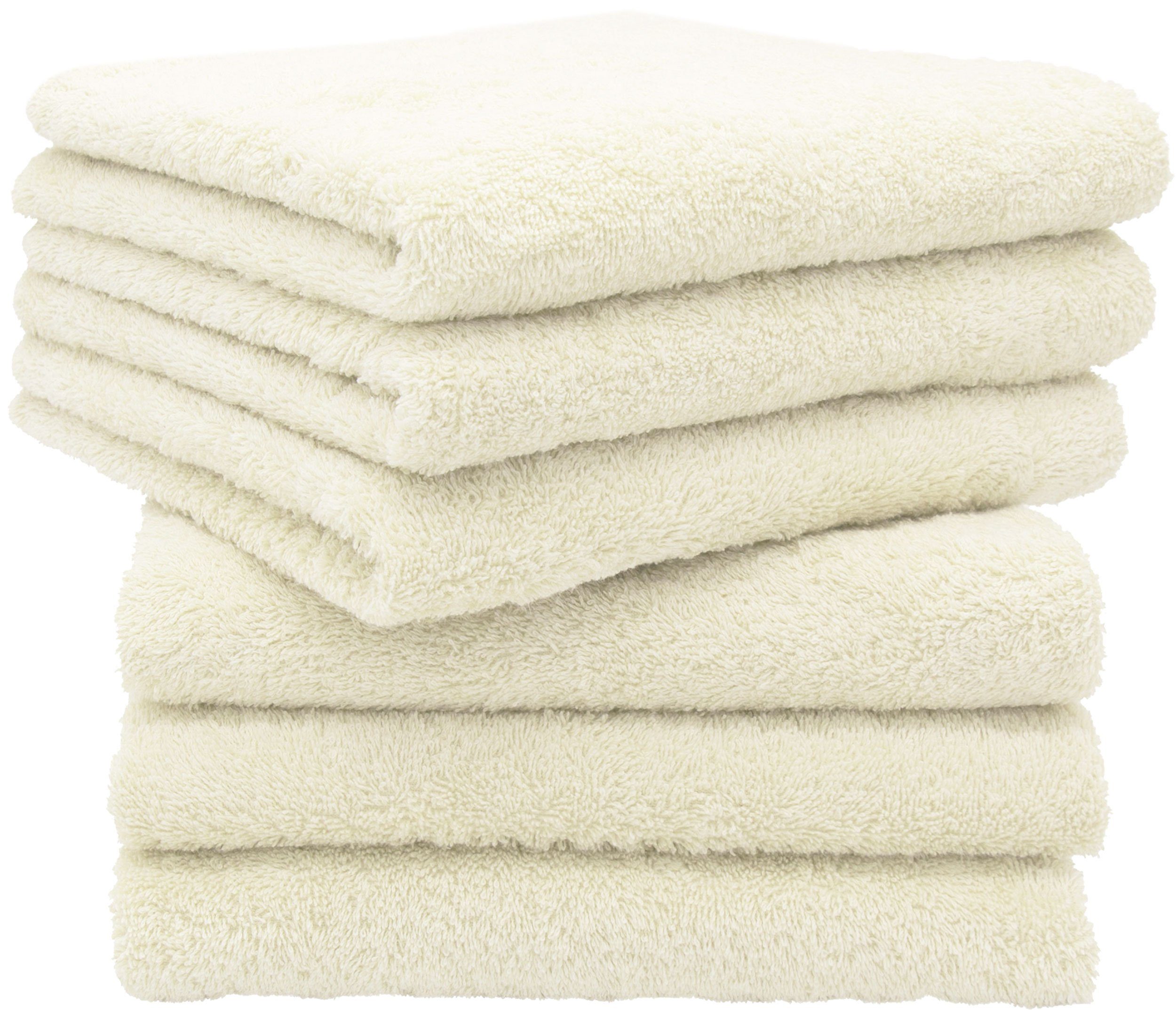 ZOLLNER Handtücher, Walkfrottier (6-St), 50 x günstig online kaufen