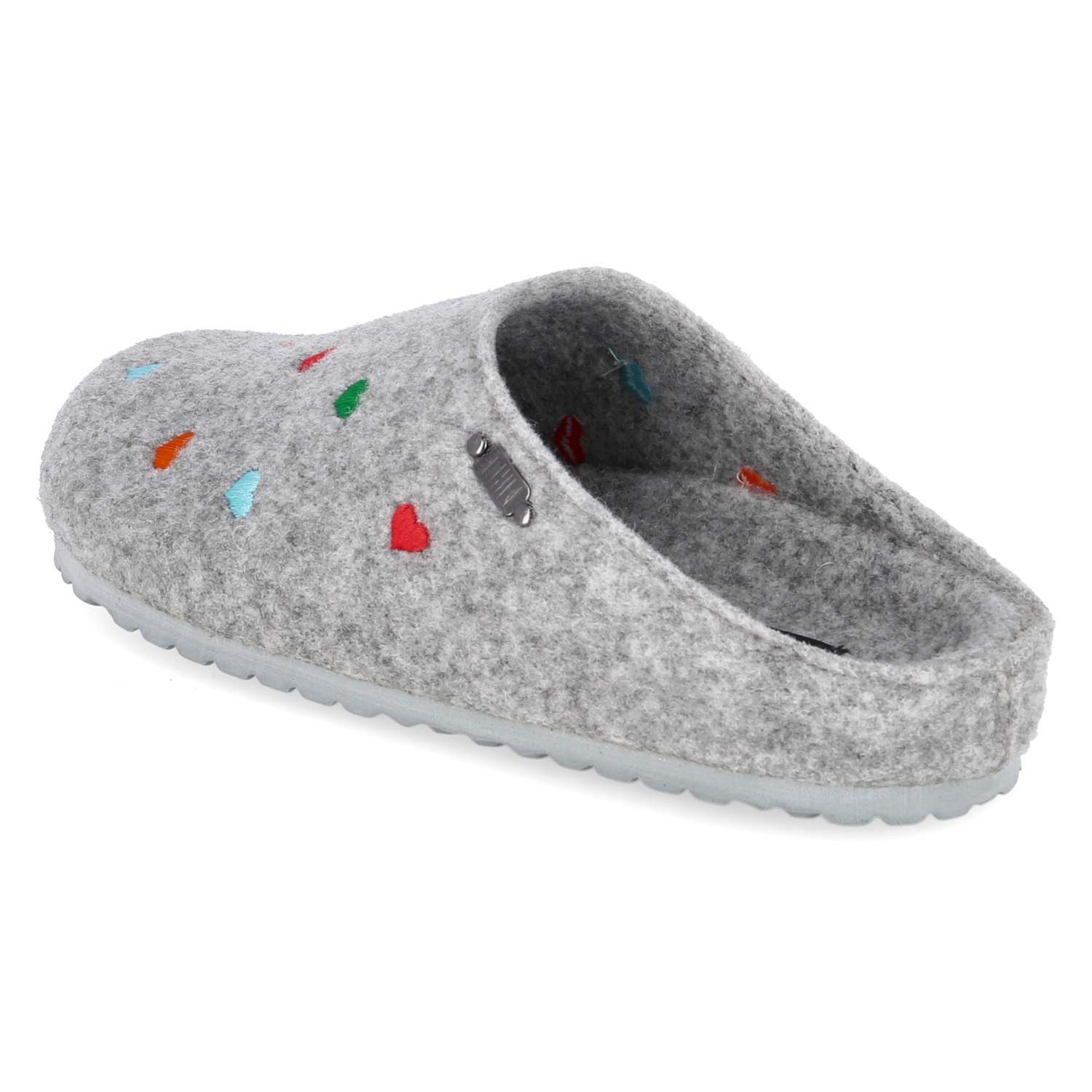 SUPERSOFT Supersoft 522408000/298 Damen Filz grey Pantolette
