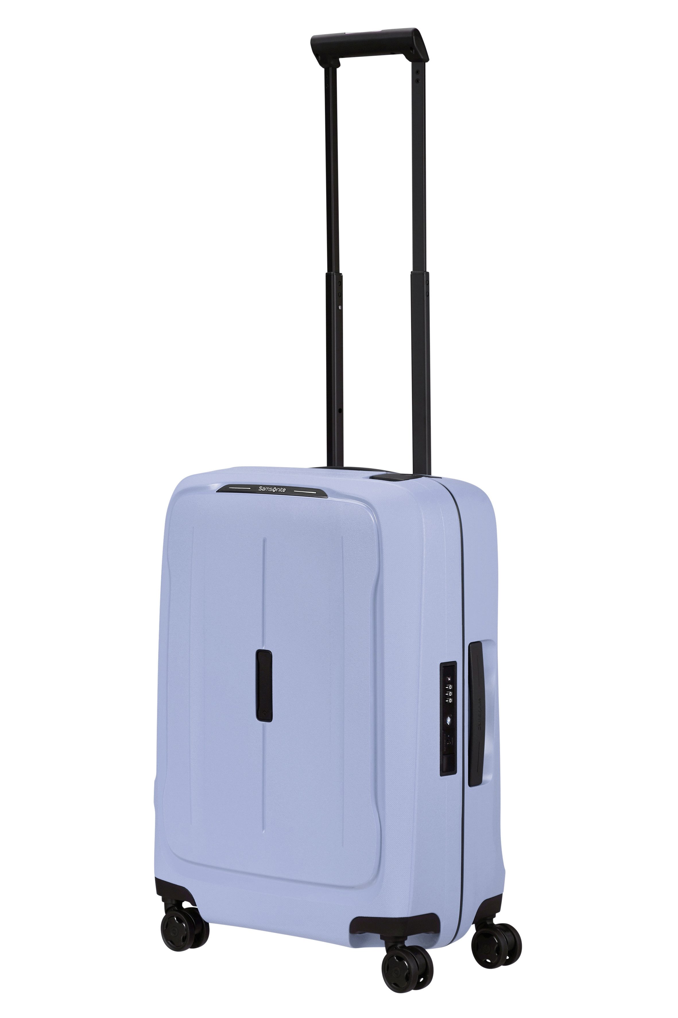 Samsonite Hartschalen-Trolley ESSENS, verschiedene Größen und Farben, 4 Rollen, mit robustem Polypropylen-Gehäuse, mit mehreren Fächern