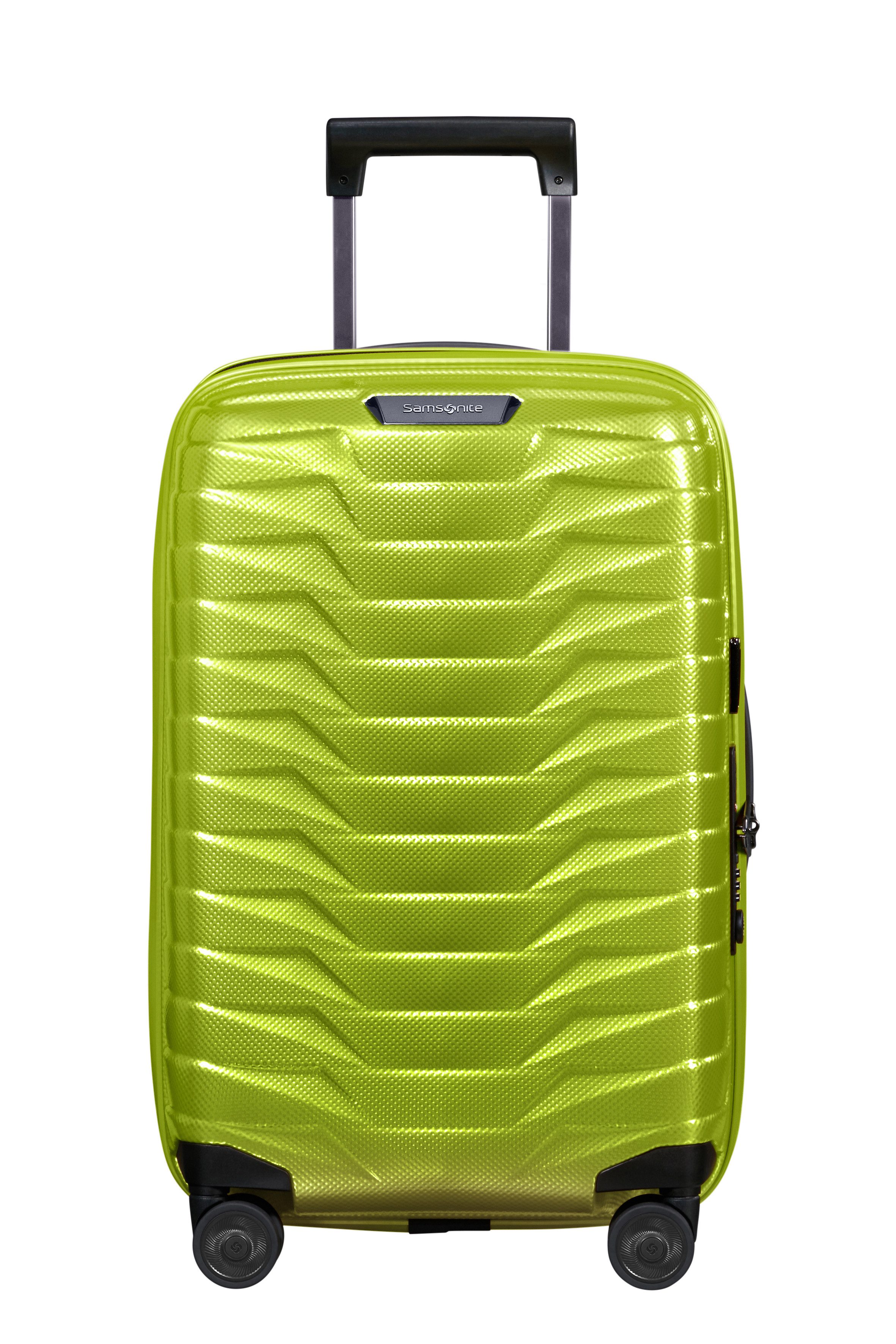Samsonite Hartschalen-Trolley PROXIS, verschiedene Größen und Farben, 4 Rollen, arretierbares und versenkbares Druckknopf-Trolleysystem