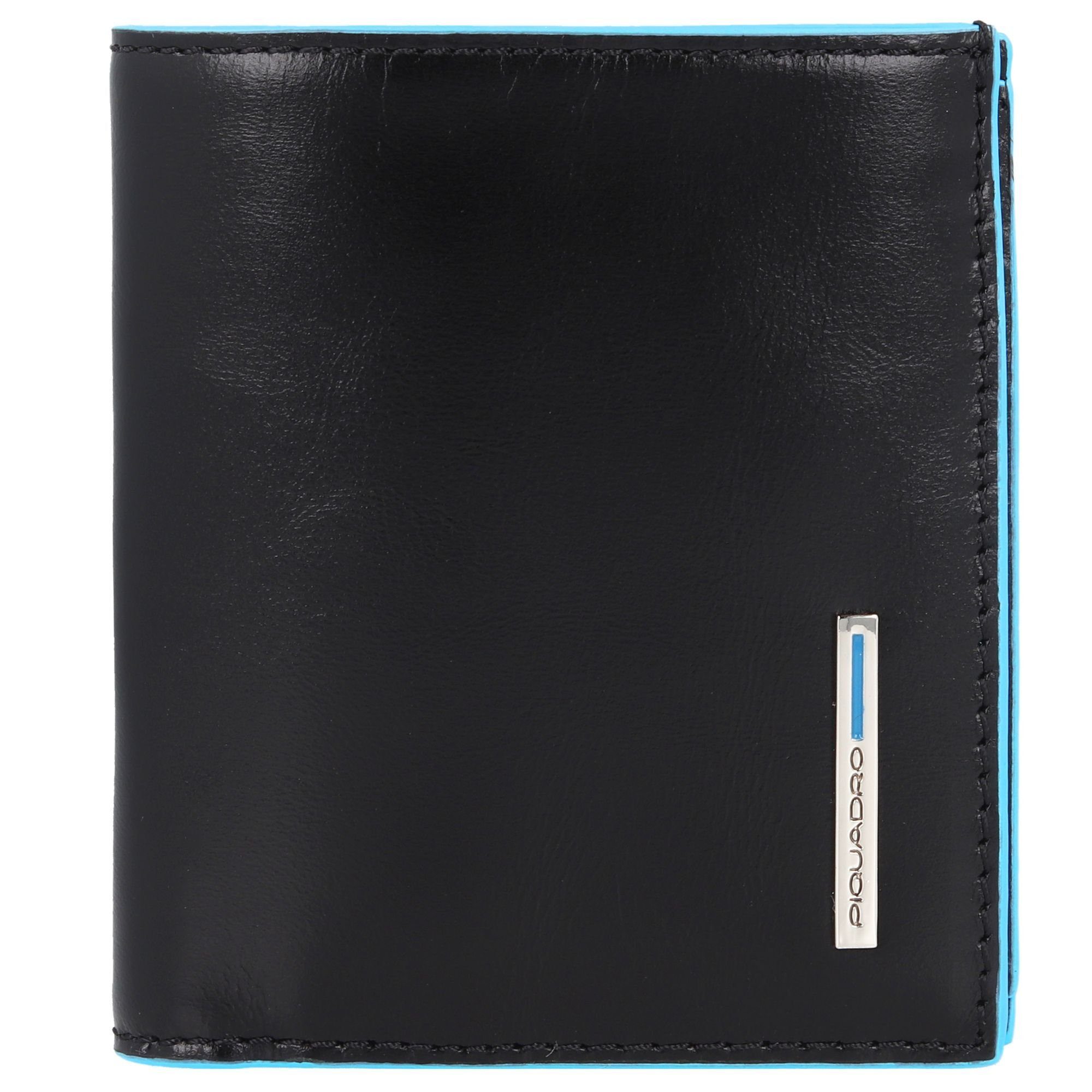 Piquadro Geldbörse Blue Square, Leder Nero