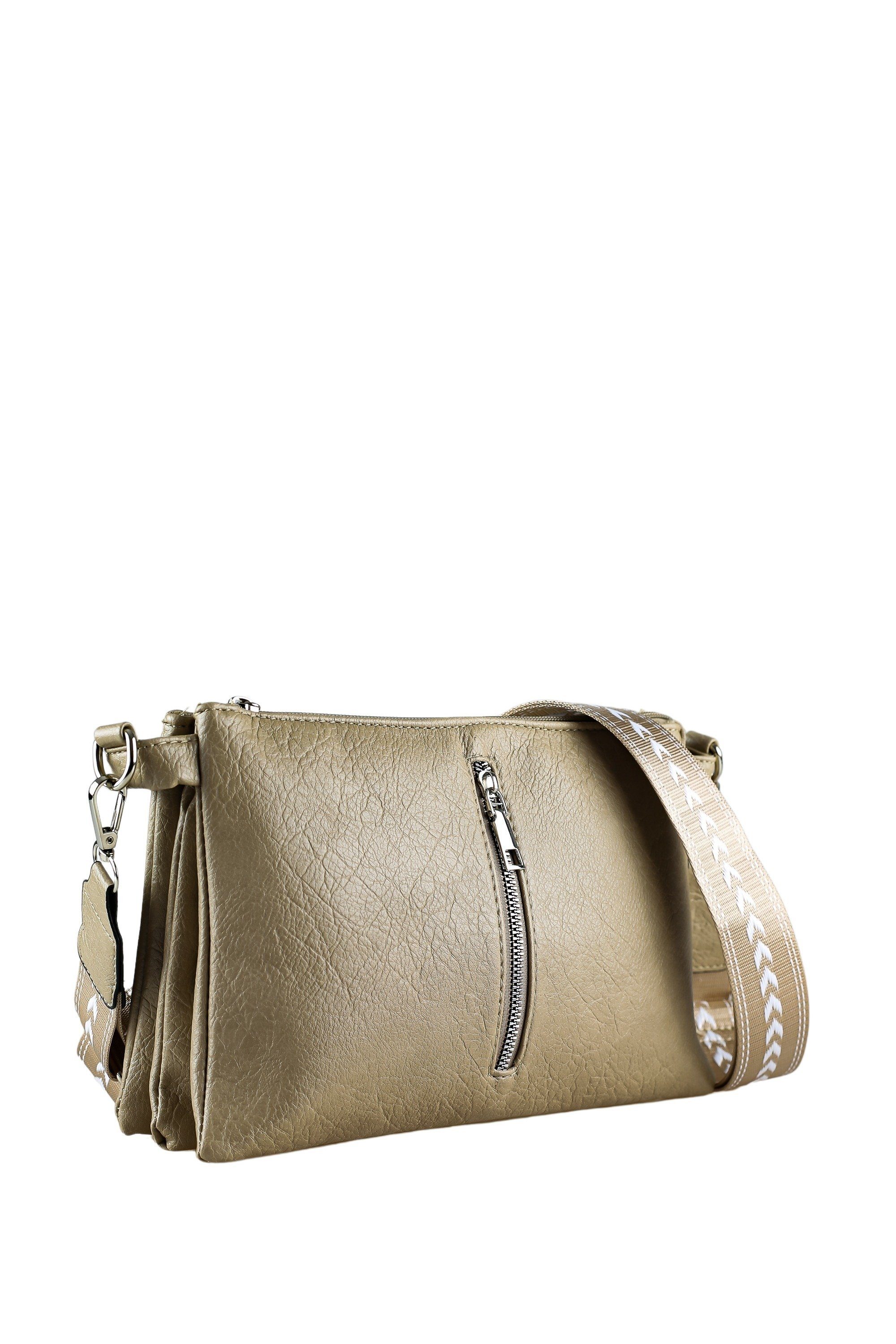 COLLEZIONE ALESSANDRO Schultertasche Alba, mit modischen Trageriemen