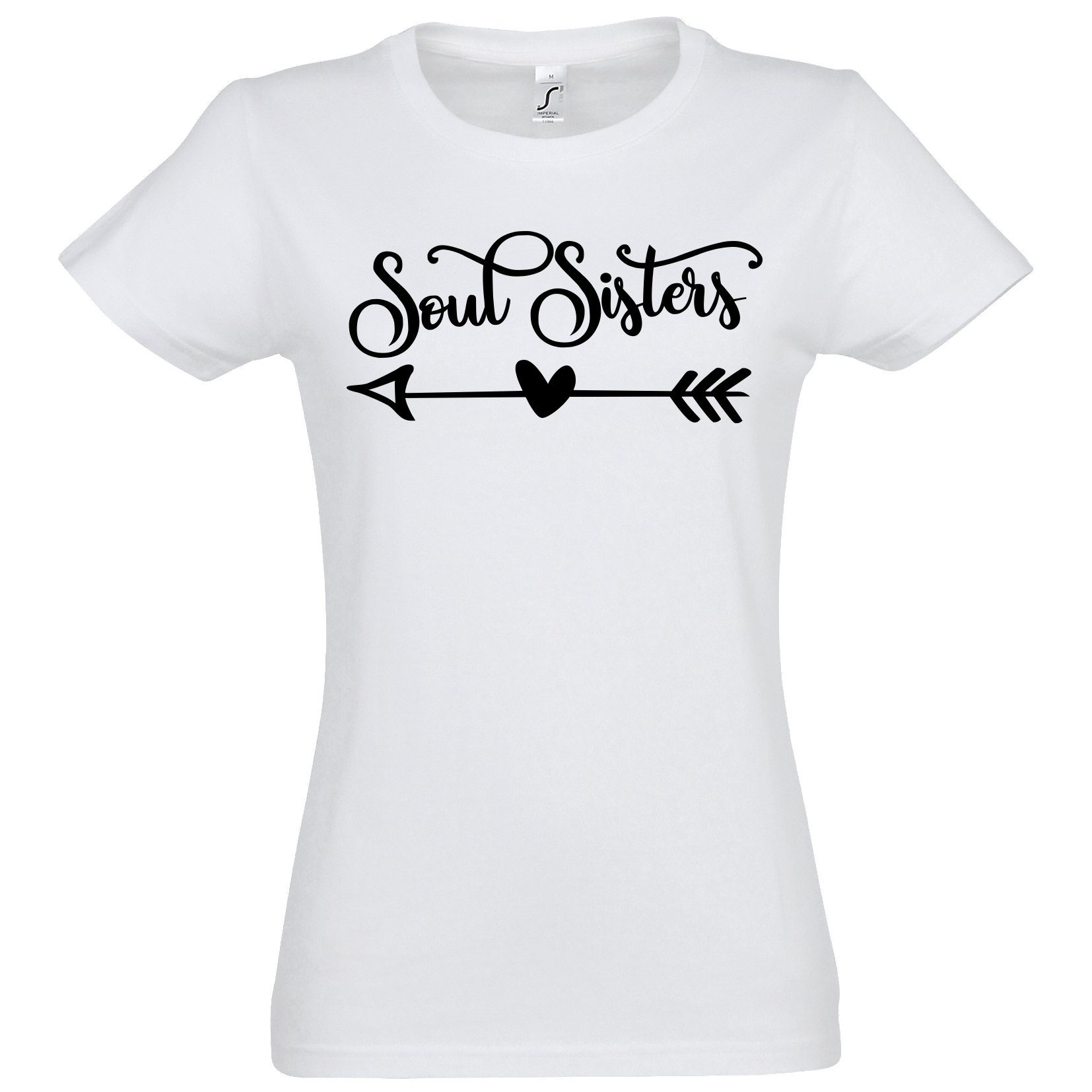 T-Shirt Soulsisters Beste Freunde Damen T-Shirt