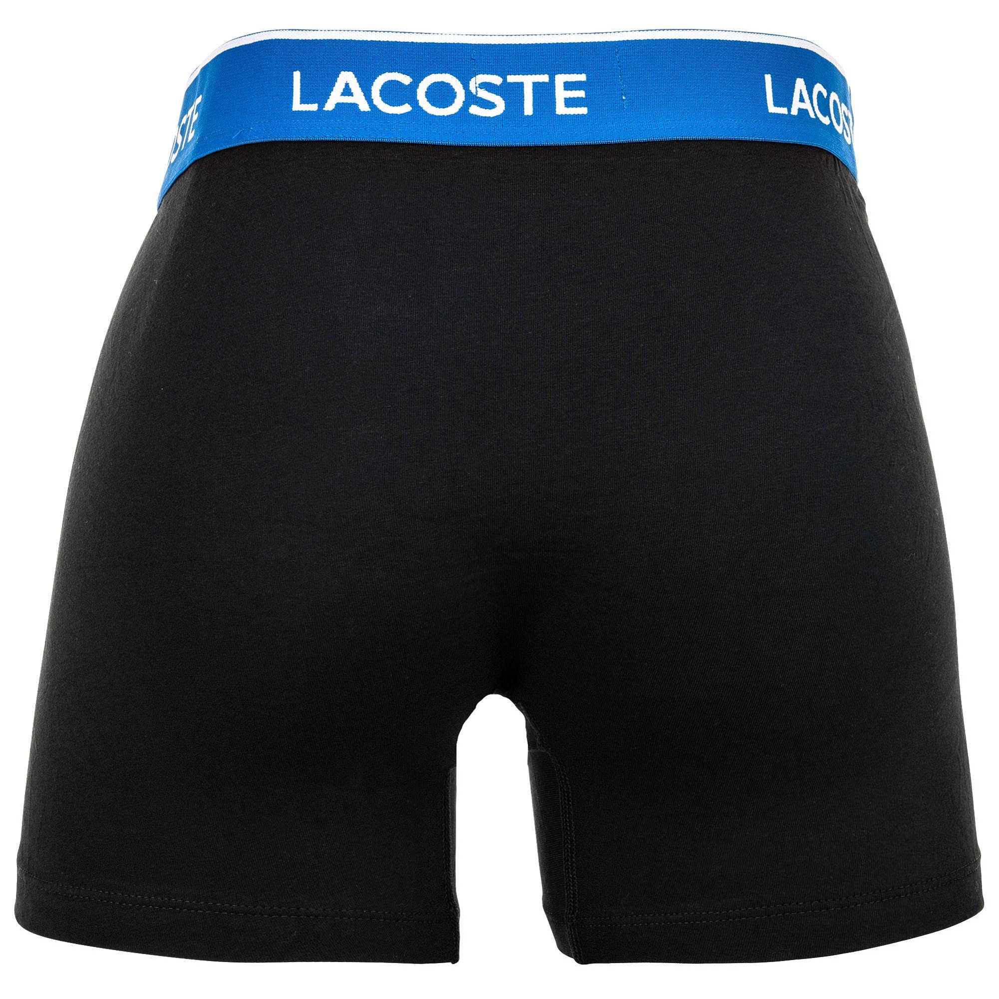 Lacoste Boxer Herren Boxershort 3er Pack Baumwolle (Packung, 3er Pack)