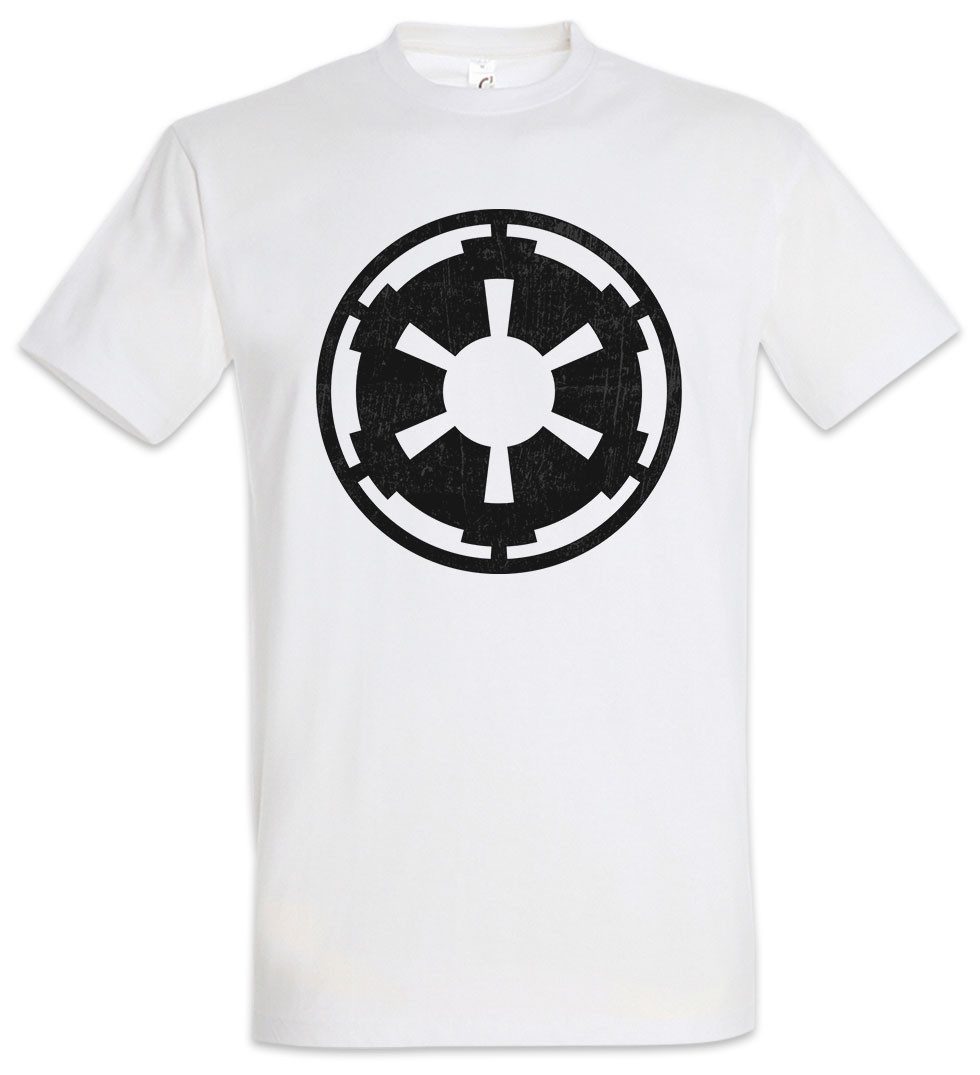 Urban Backwoods Print-Shirt Star Wars Empire Logo II Herren T-Shirt Wars Krieg Empire Imperium (1-tlg) Star Sterne Der Flag