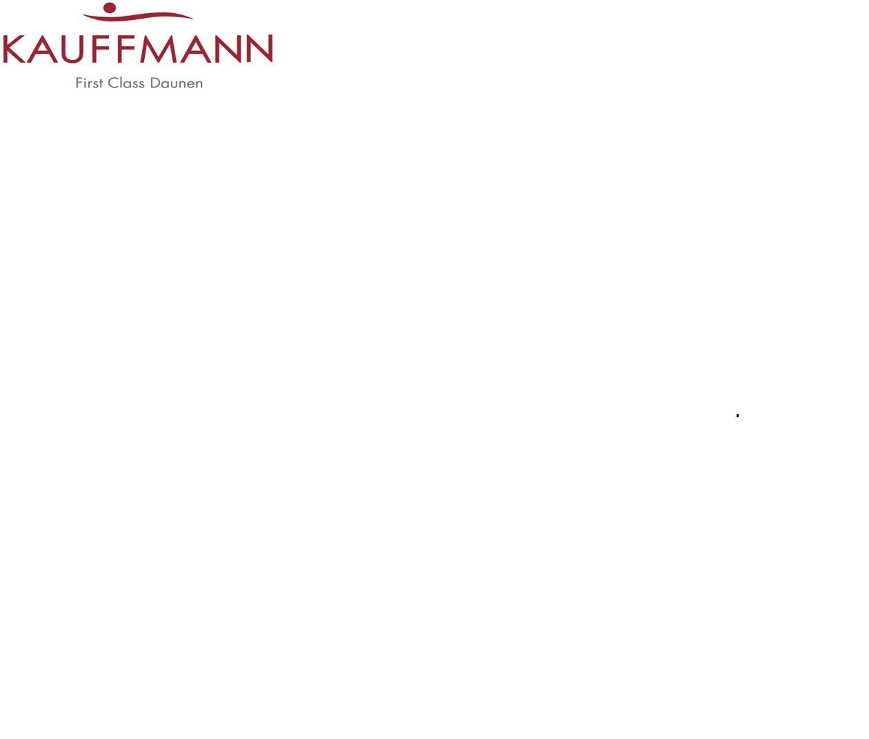 Sanders Kauffmann Daunenbettdecke Kauffmann Elegance 700 Daunendecke warm, Brahmscher Tuch, sehr weich