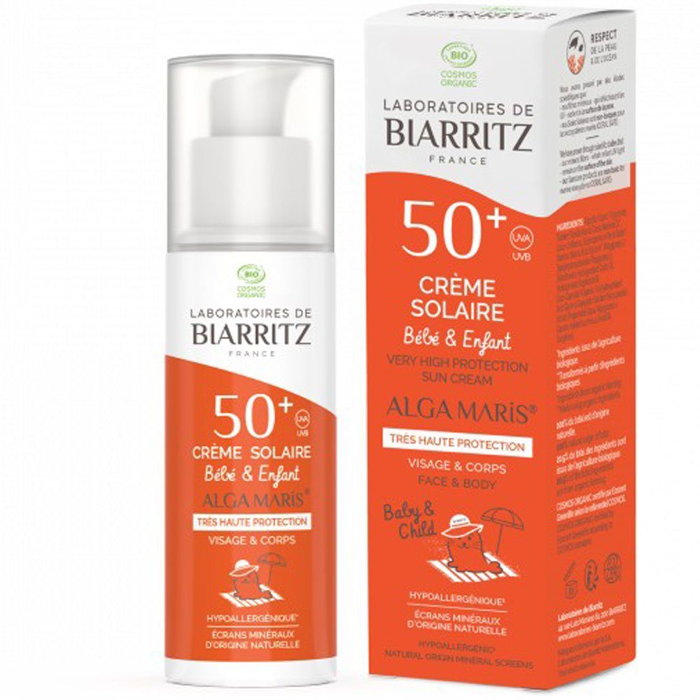 LSF, Sonnencreme Maris Kinder Laboratoires 50 Biarritz Sonnenschutzcreme ml Alga