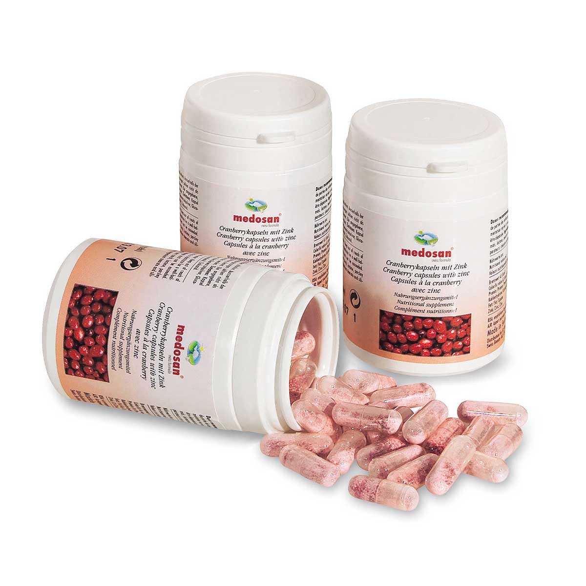 Medosan Cranberry-Kapseln mit Zink Kapseln, 60 er 90 St.