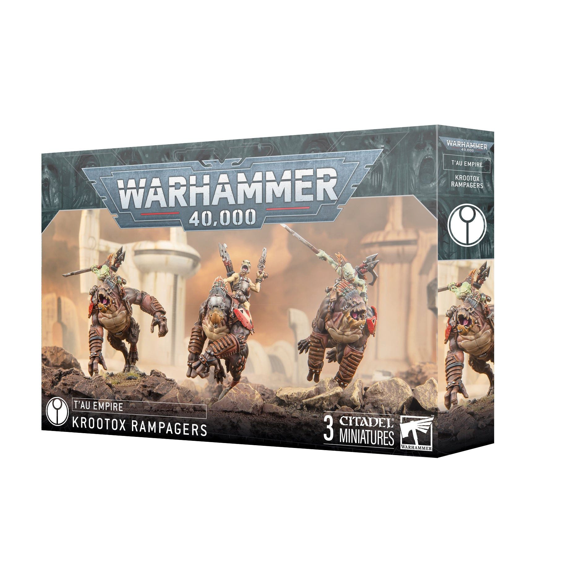 Games Workshop Spielfigur Warhammer 40.000 T'au Empire Krootox Rampagers günstig online kaufen