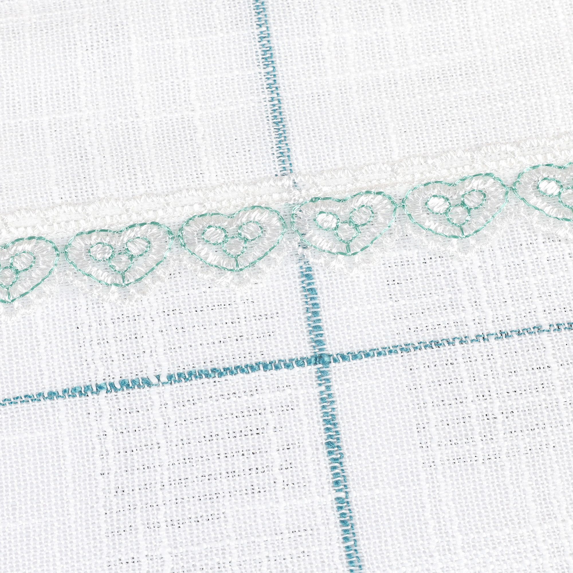 Joyswahl Scheibengardine Slike (1 St), Stangendurchzug, verdunkelnd, mit kariert, Landhaus Still,Kinderzimmer, Küche