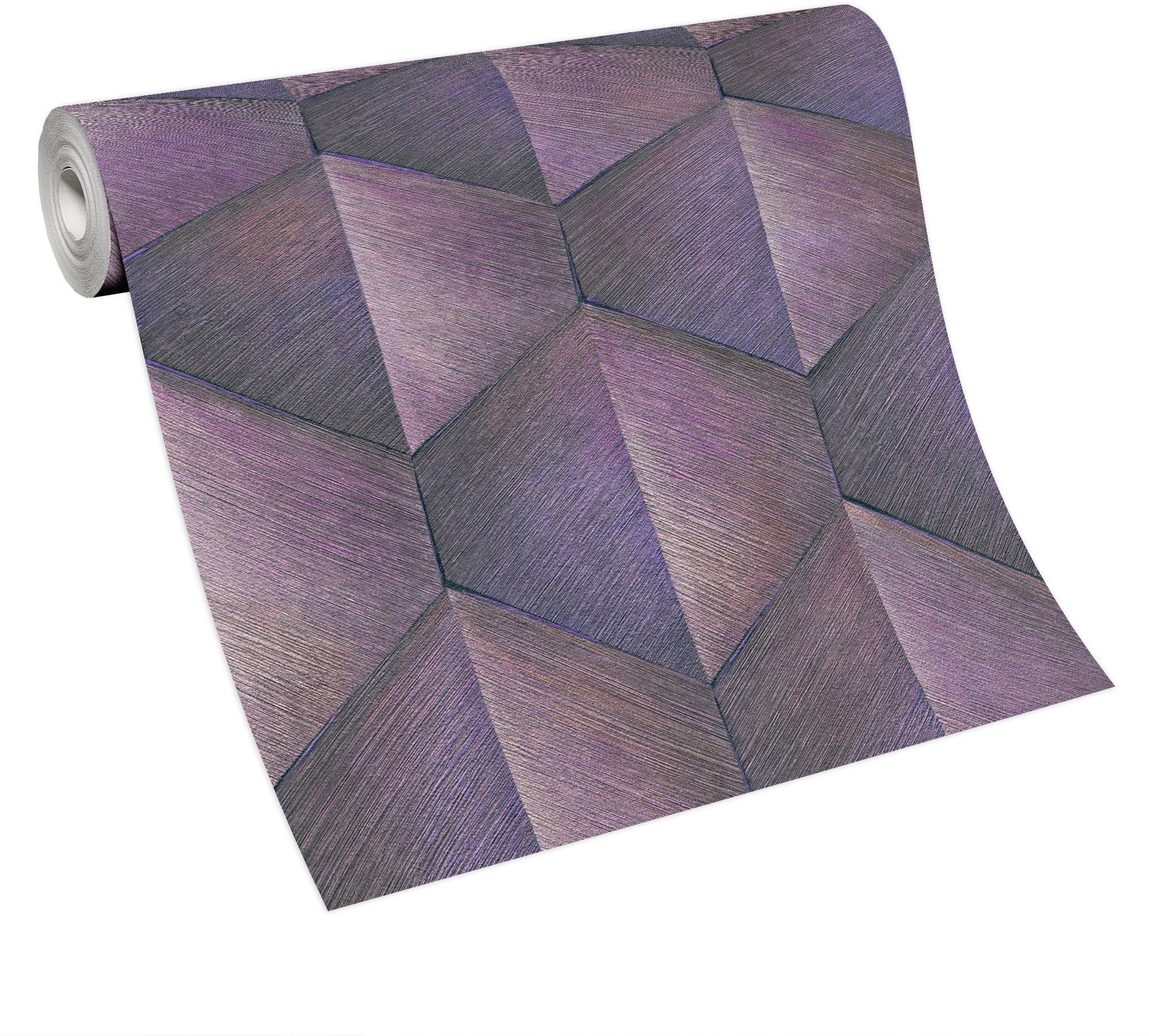 Fashion for walls Vliestapete Prisma, geprägt, 3D-Optik, Phthalate frei