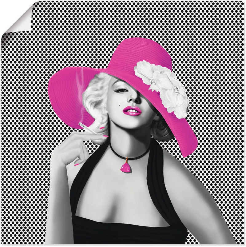Artland Wandbild »Marilyn in Pop Art«, Stars (1 St), als Alubild, Leinwandbild, Wandaufkleber oder Poster in versch. Größen