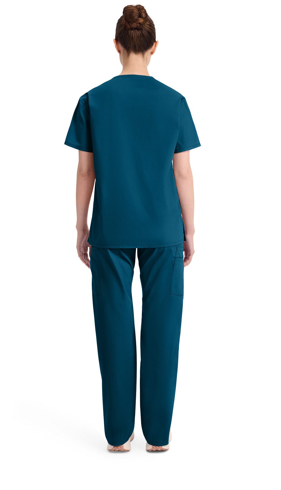 Dickies Funktionsbluse Unisex EDS Schlupfhemd V-Neck, Every Day Scrubs Kasack mit 2 aufgesetzten Taschen – Bild 4 von 5