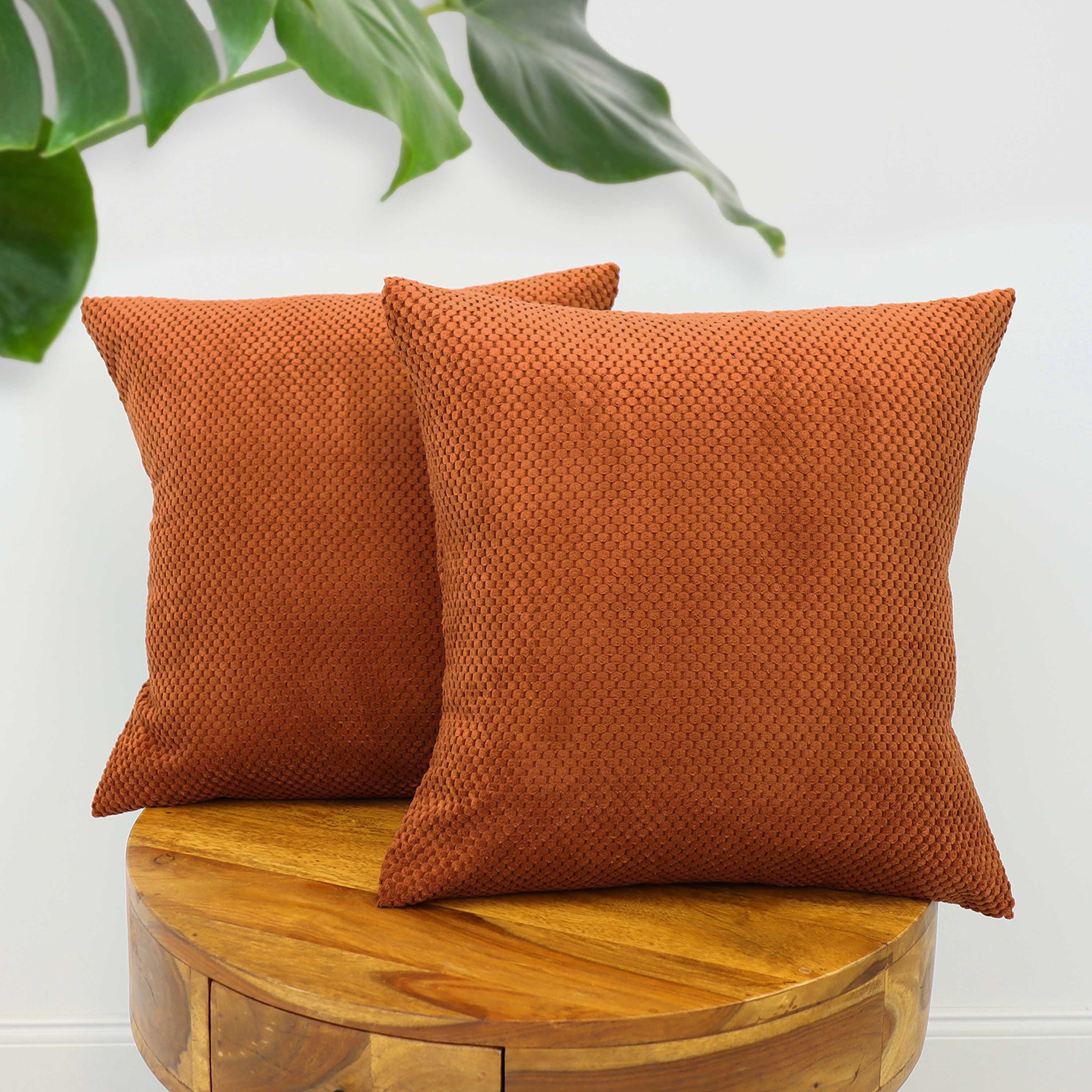 Amilian Kissenbezug Sofakissenbezüge 2er Set - Kissenbezüge für Sofa Couch Bett, (2 Stück), 40x40 cm, Hotelverschluss, weich und pflegeleicht