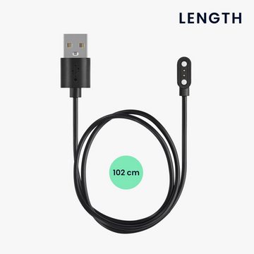 kwmobile USB Ladekabel für Blackview X1 (Number B00101) / X2 Smartwatch - Elektro-Kabel, USB Lade Kabel für Blackview X1 (Number B00101) / X2 Smartwatch -