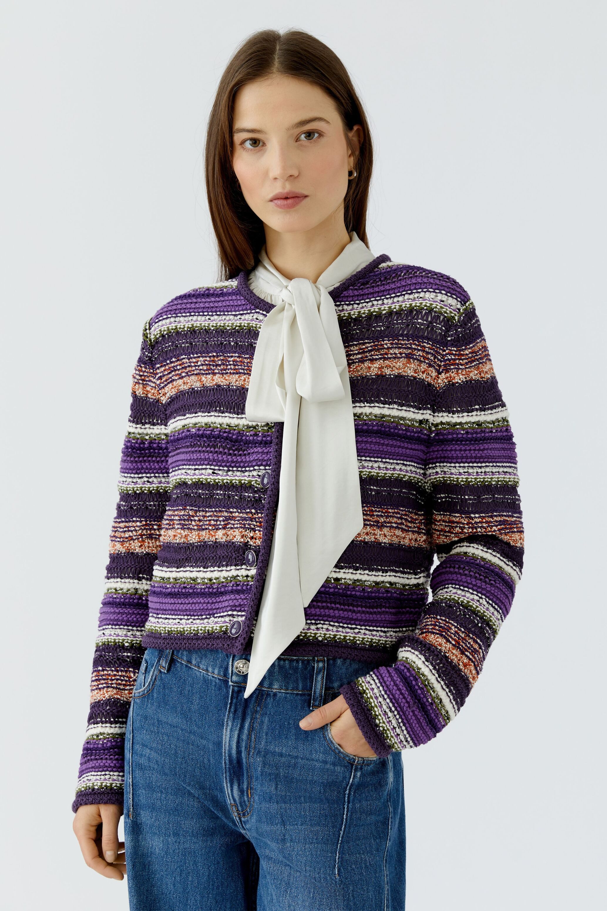 Oui Strickjacke