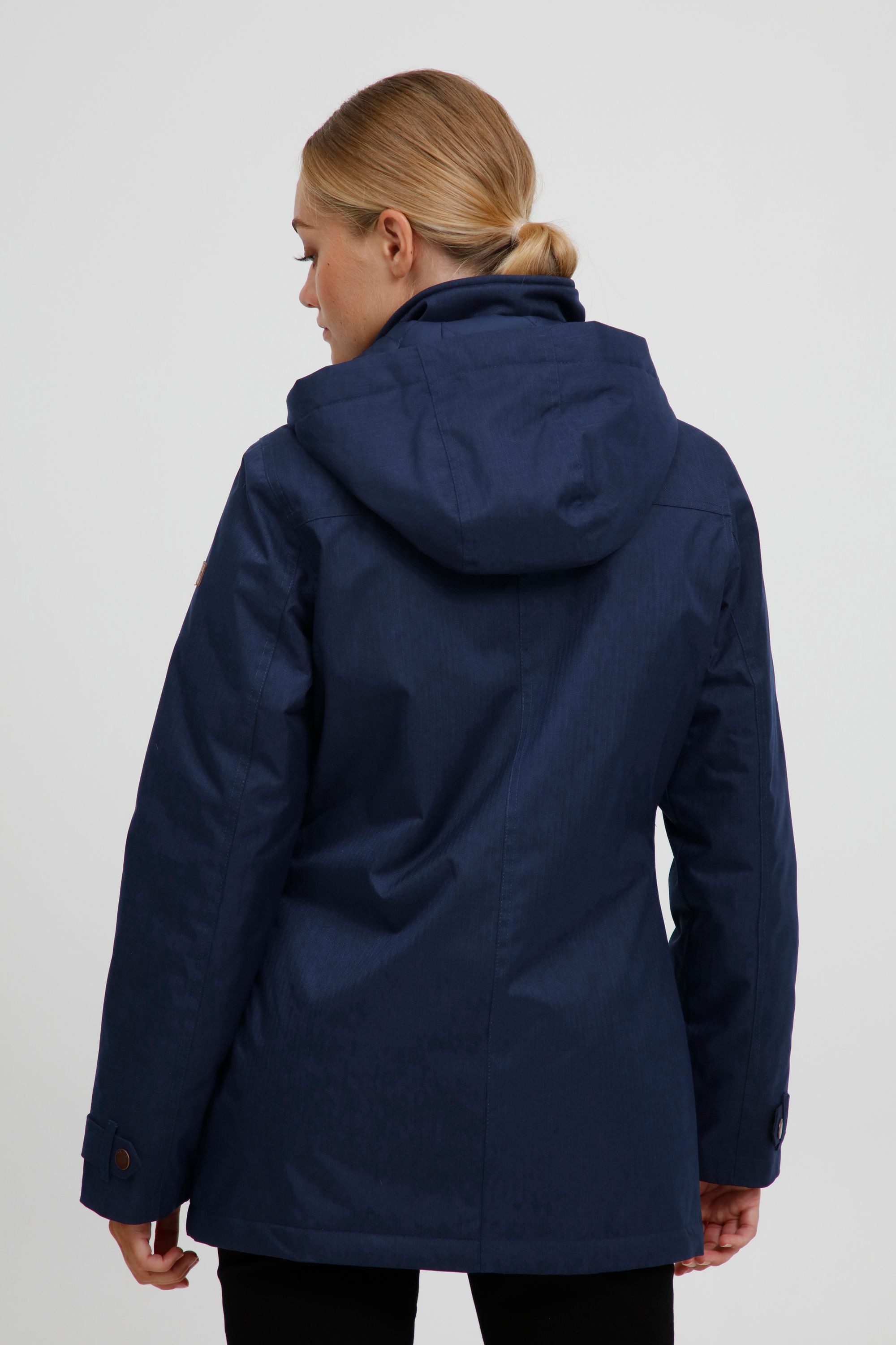 OXMO Parka OXBrooke Warme Jacke mit abnehmbarer Kapuze