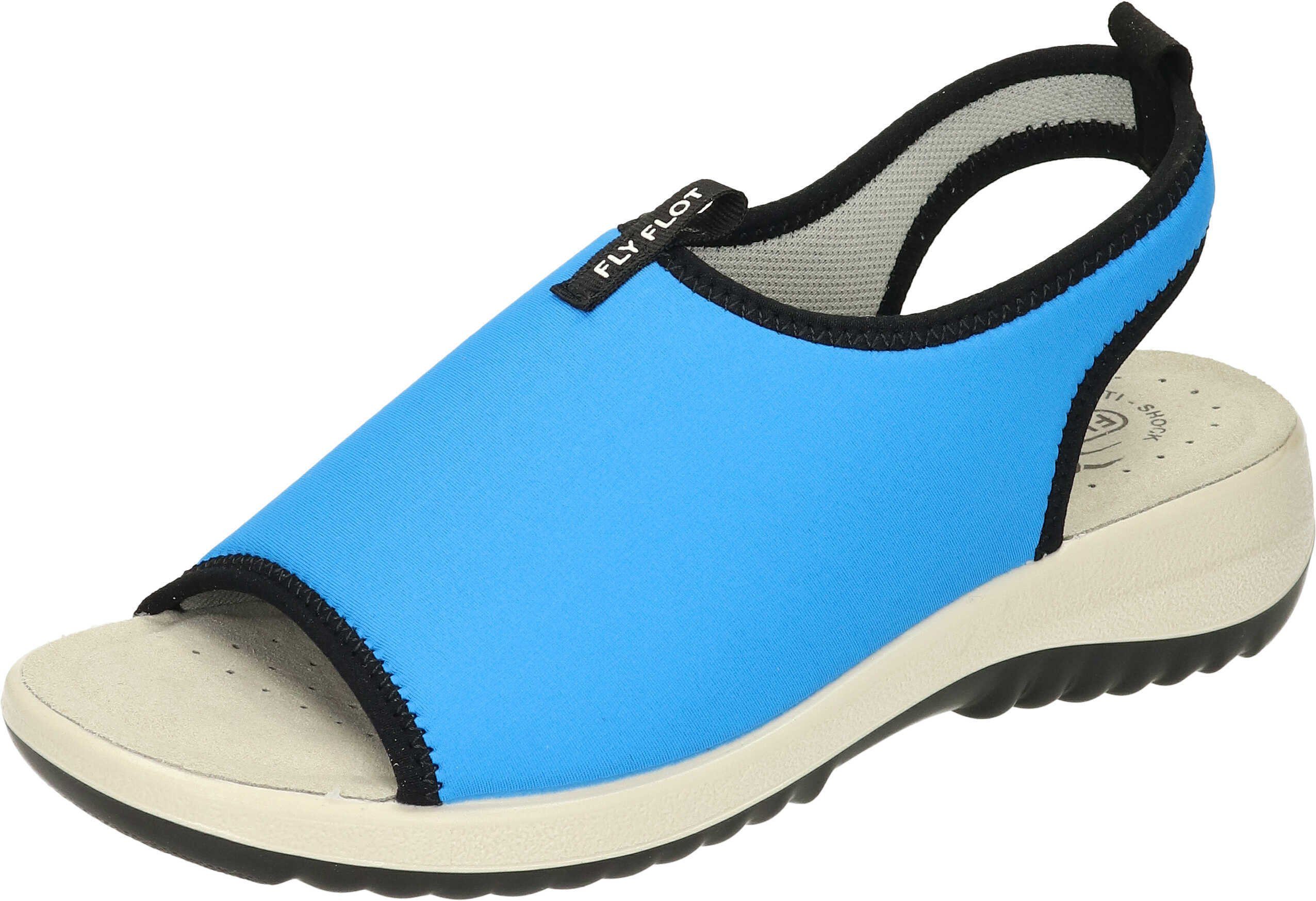 Fly Flot Sandaletten Sandalette aus Stretch Material