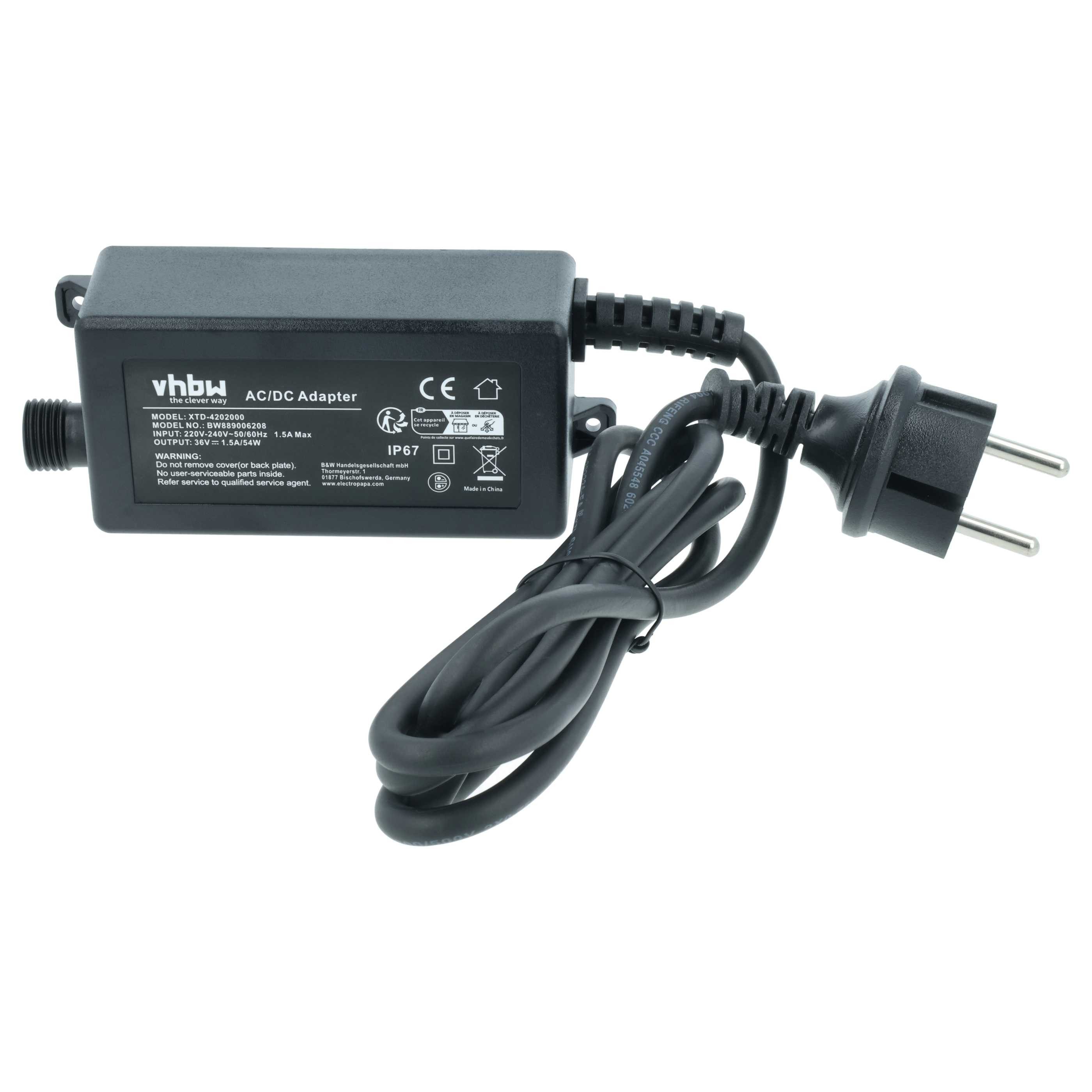 vhbw Netzteil passend für AL-KO Robolinho GEN3+ 1300W, 550W, 350W Netzteil
