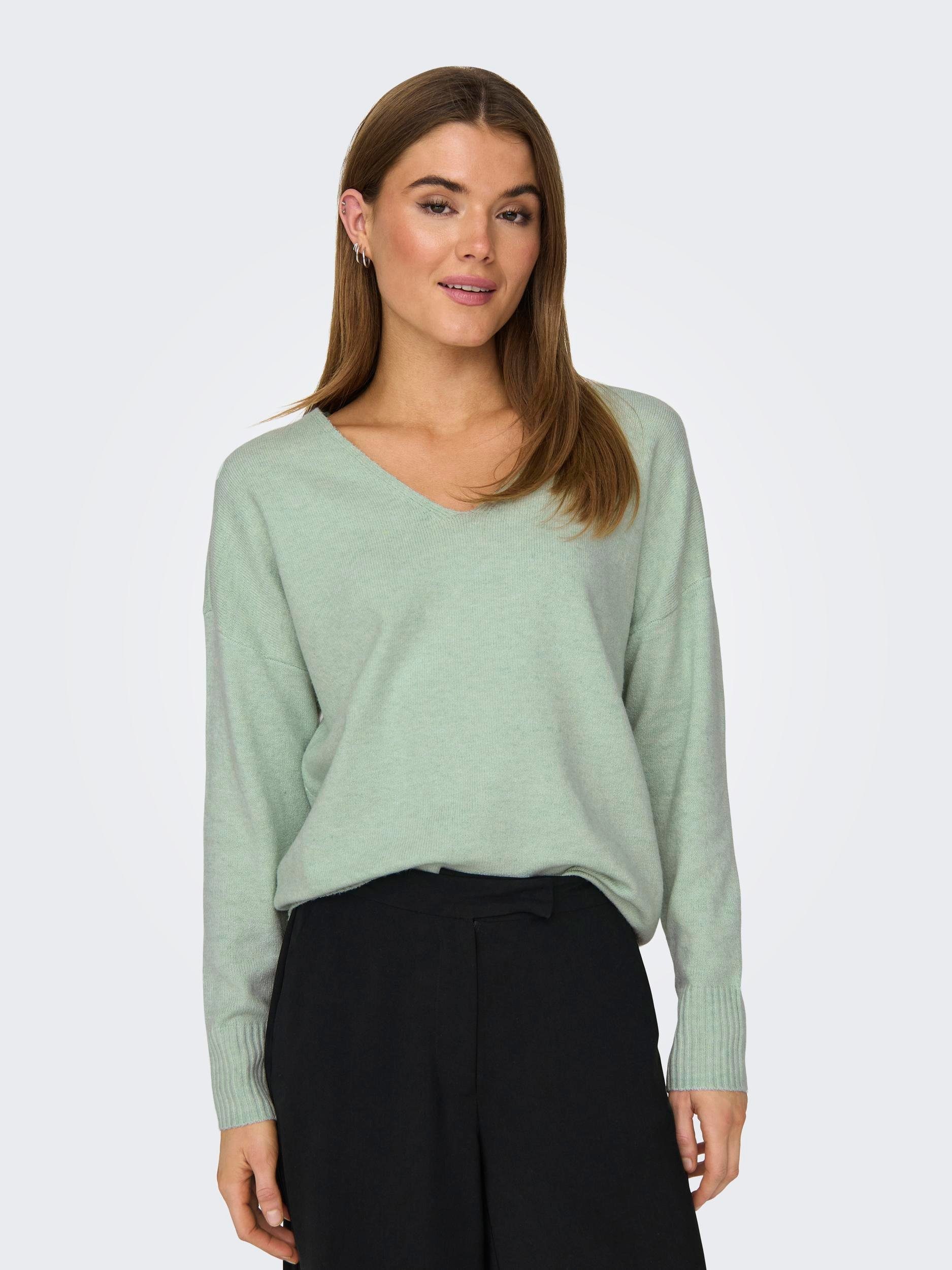 Only Camilla V-Neck Sweater Dames