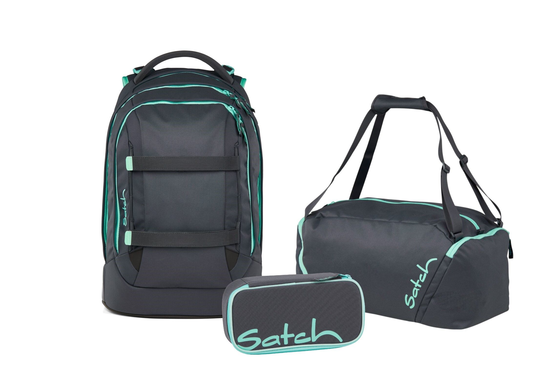 Satch Schulranzen Schulrucksack-Set PACK Mint Phantom günstig online kaufen