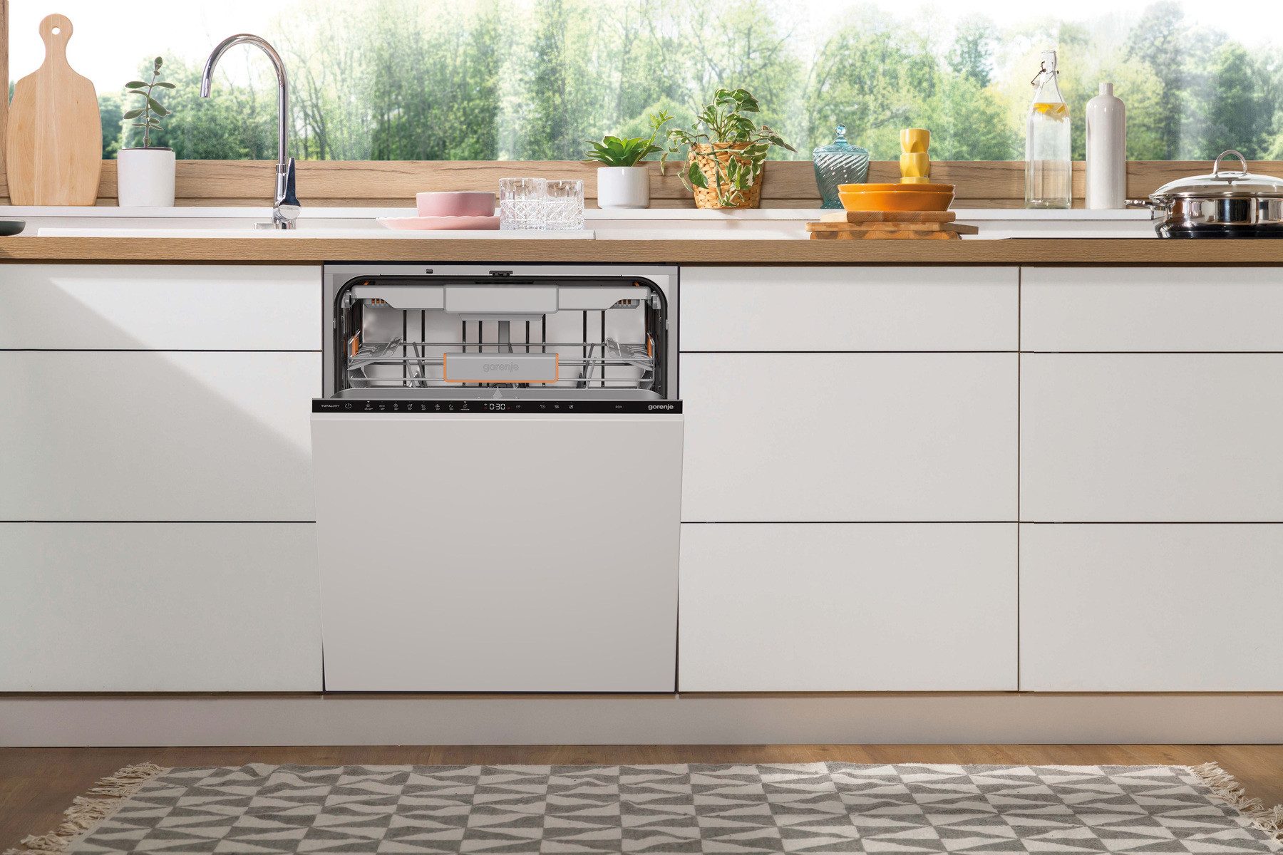 GORENJE vollintegrierbarer Geschirrspüler GV673A67, 9,5 l, 16 Maßgedecke, Energieeffizienzklasse A