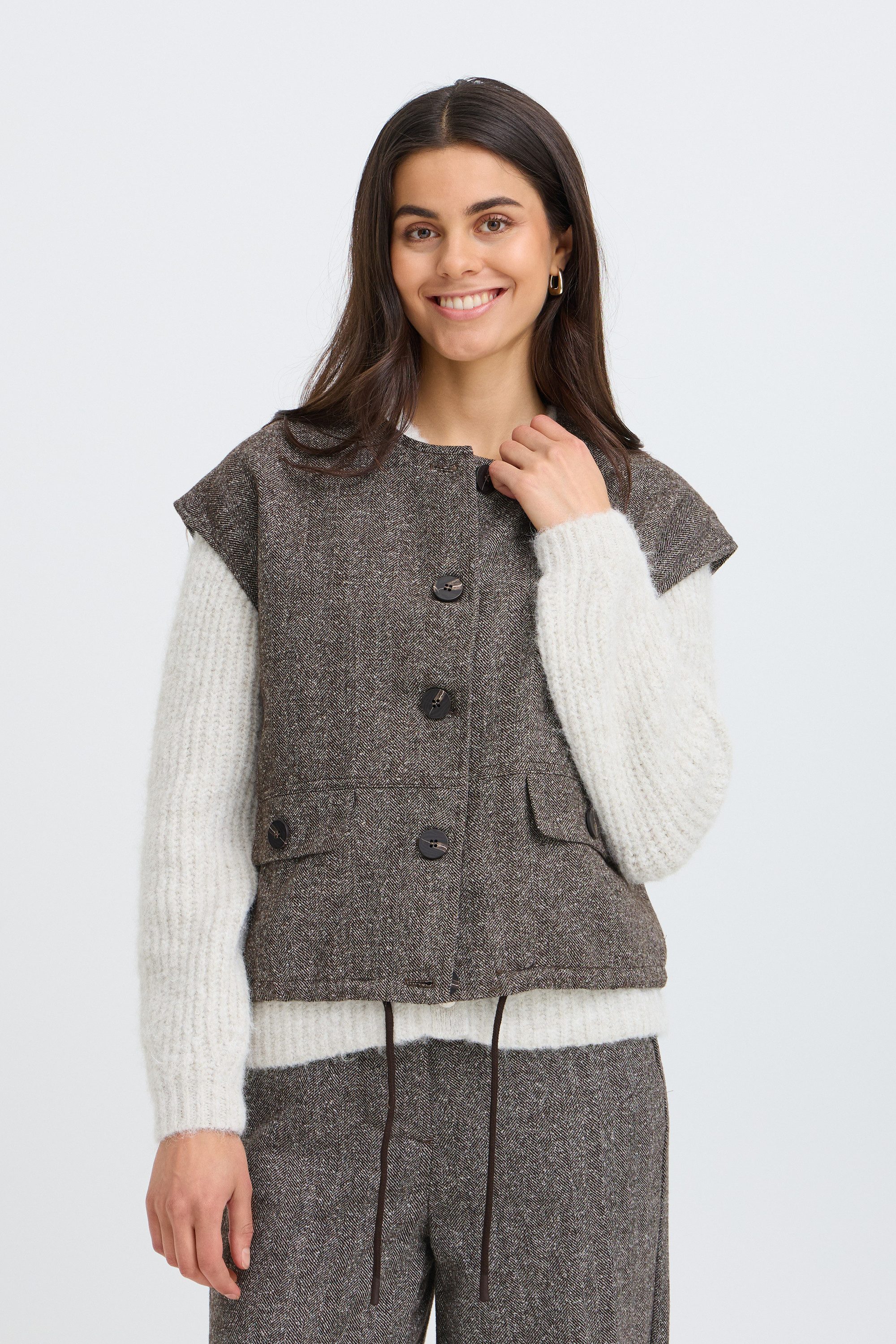 fransa Shirtweste Weste FRVEA