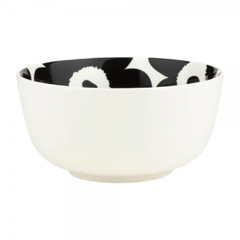Marimekko Schüssel Schale Oiva Unikko White-Black (16,5x7cm)