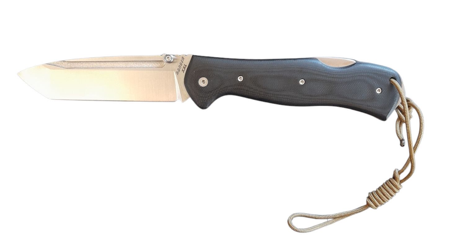 Nieto Taschenmesser Nieto Einhandmesser Ranger XXL aus Böhler N695 Stahl, (1 St), Einhandöffnung, Böhler N695 Stahl
