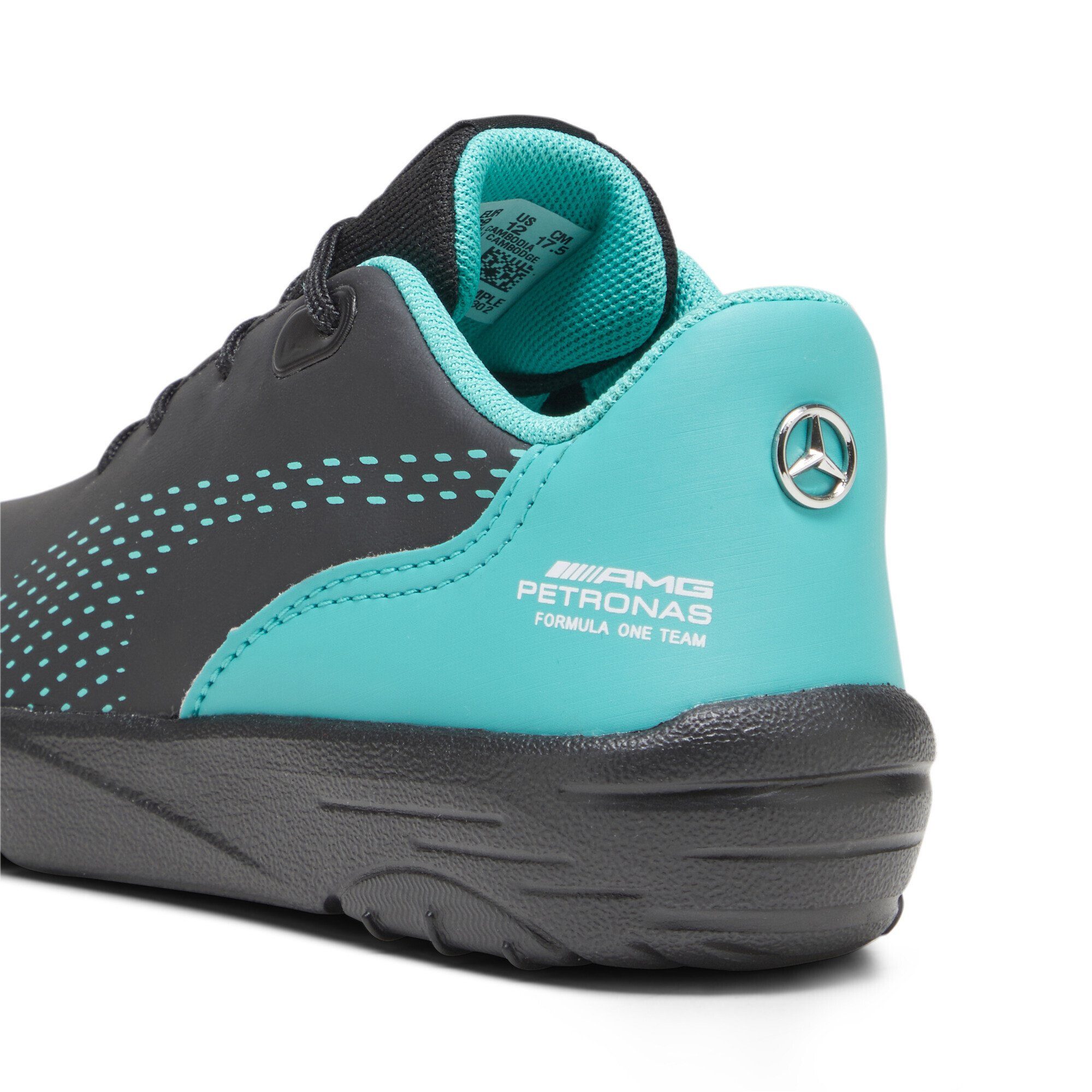 PUMA Mercedes-AMG Petronas Formel 1 Drift Cat Decima Motorsportschuhe  Sneaker, Mercedes-AMG Petronas Branding